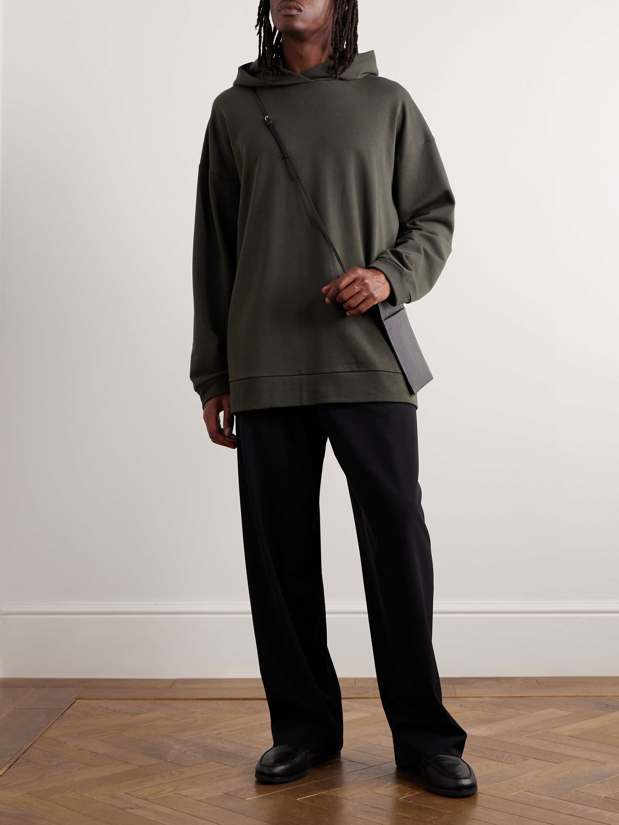 Essoni Cotton-Jersey Hoodie view