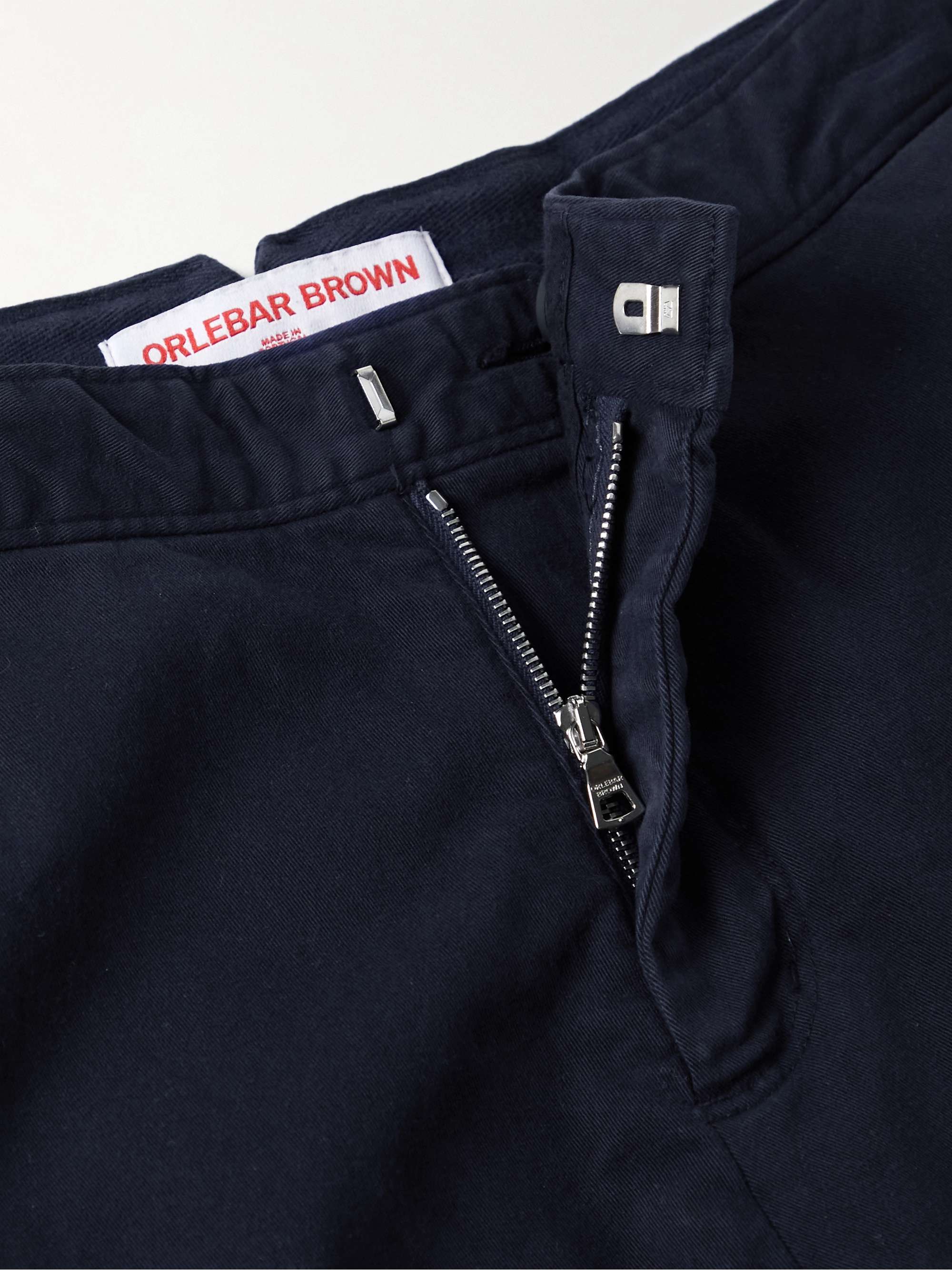 Bulldog Slim-Fit Straight-Leg Stretch-Cotton Twill Shorts view