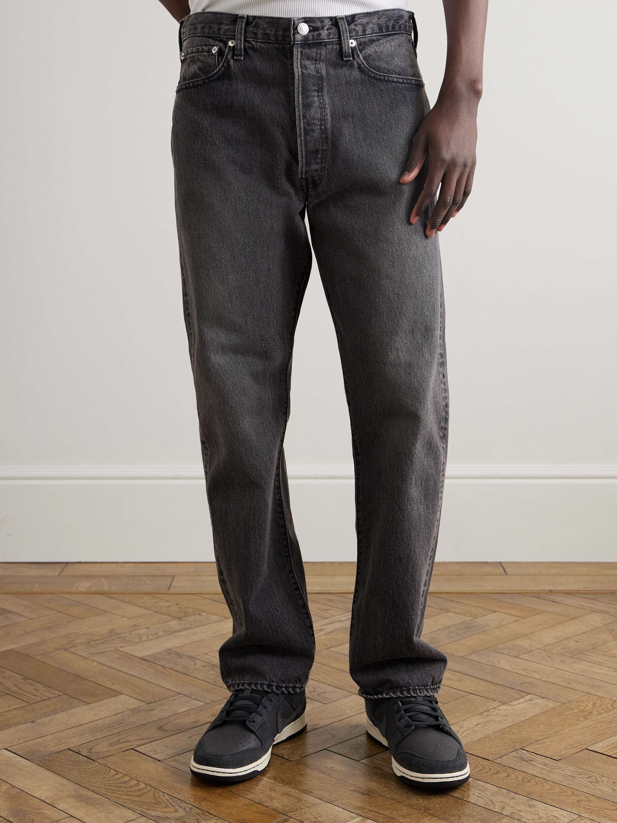 105 Straight-Leg Jeans view