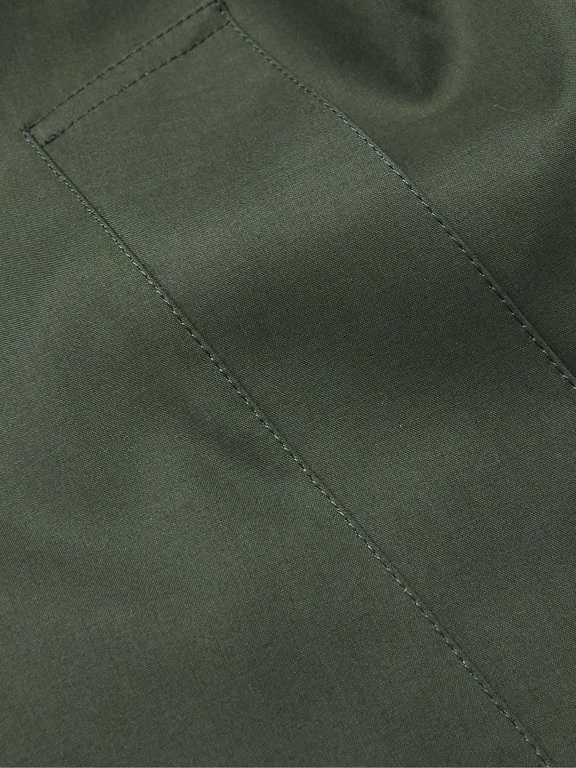 Cambridge Bonded Cotton Trench Coat view
