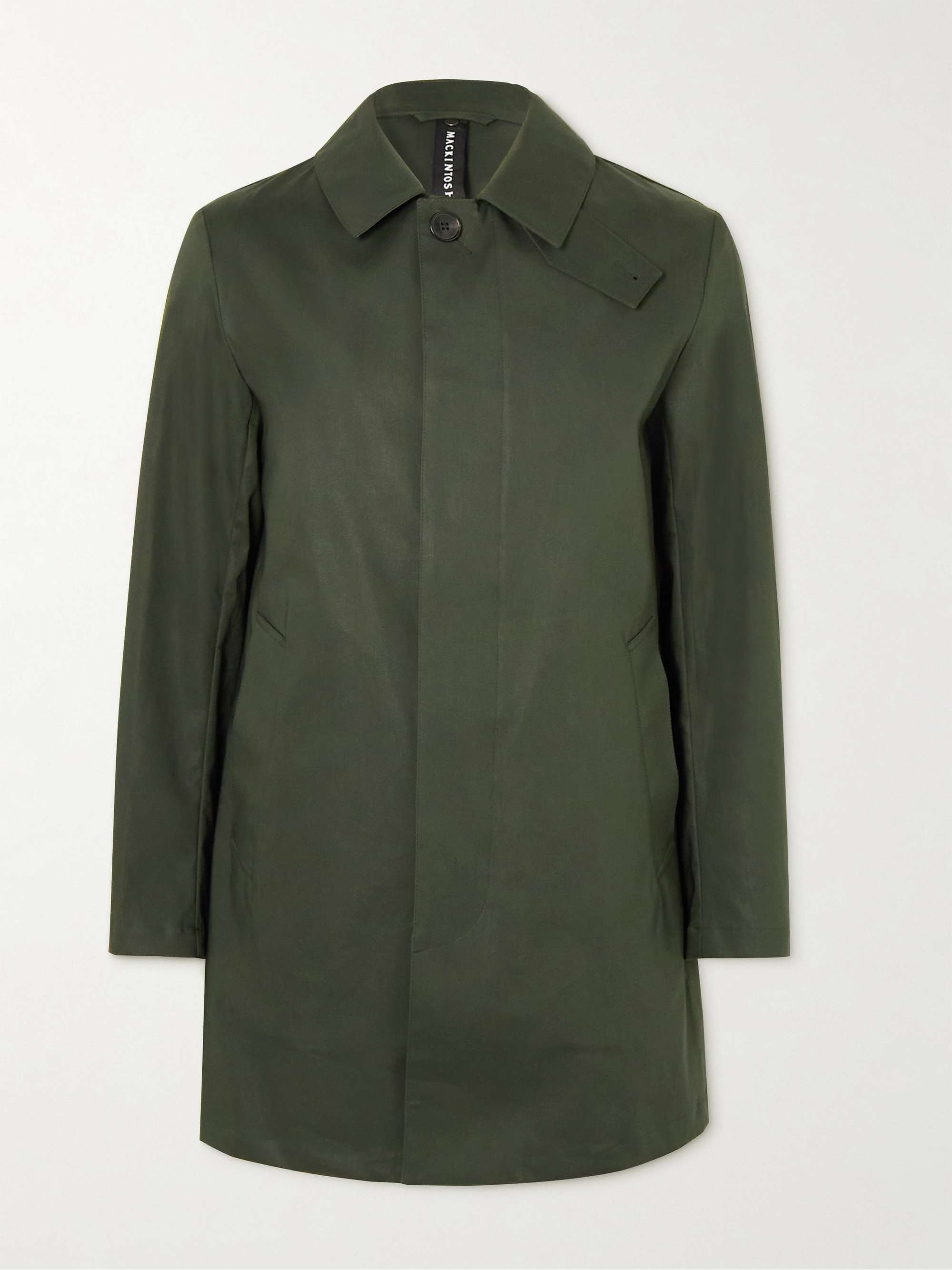 Cambridge Bonded Cotton Trench Coat view