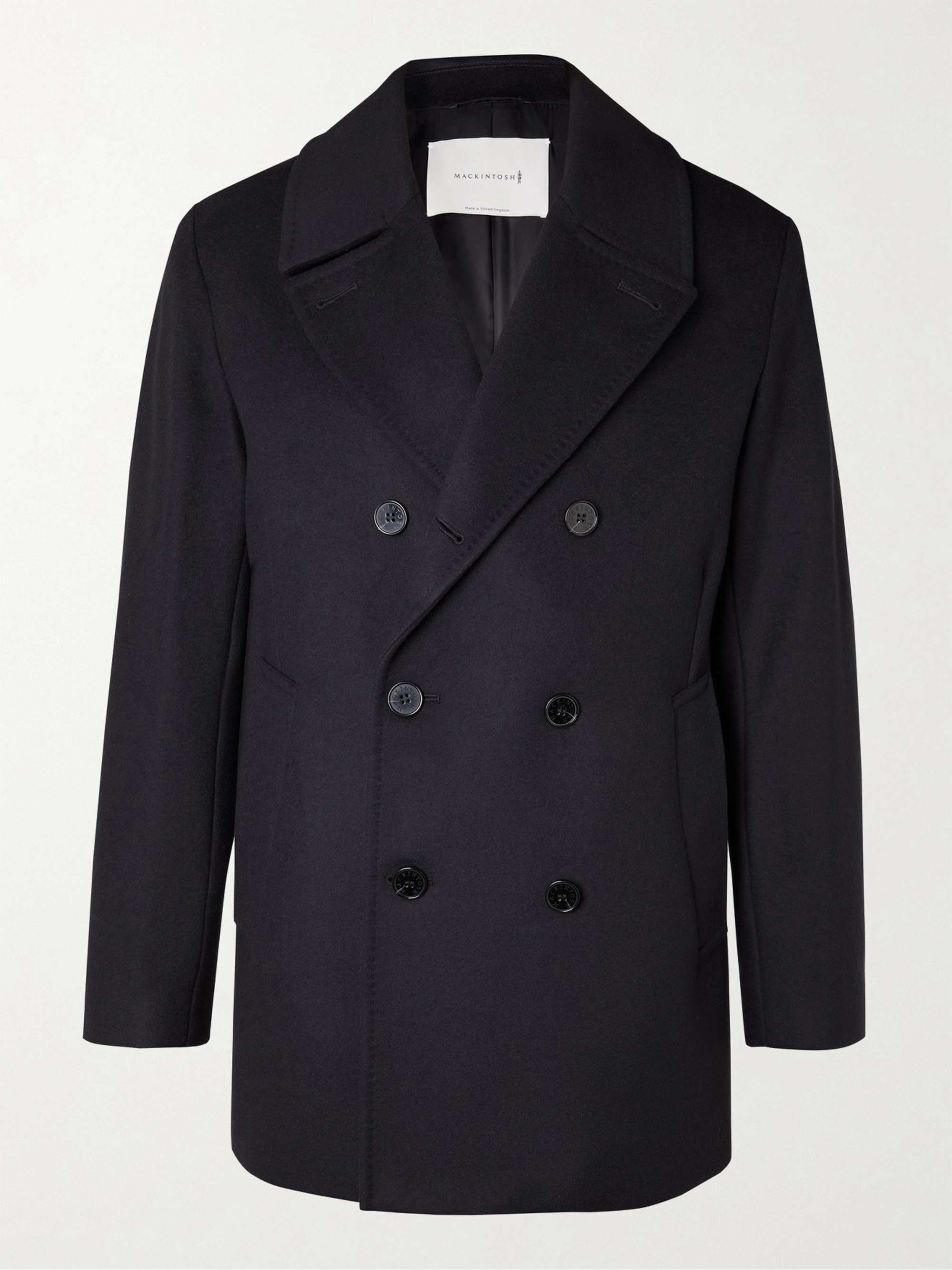 Dalton Wool and Cashmere-Blend Peacoat view