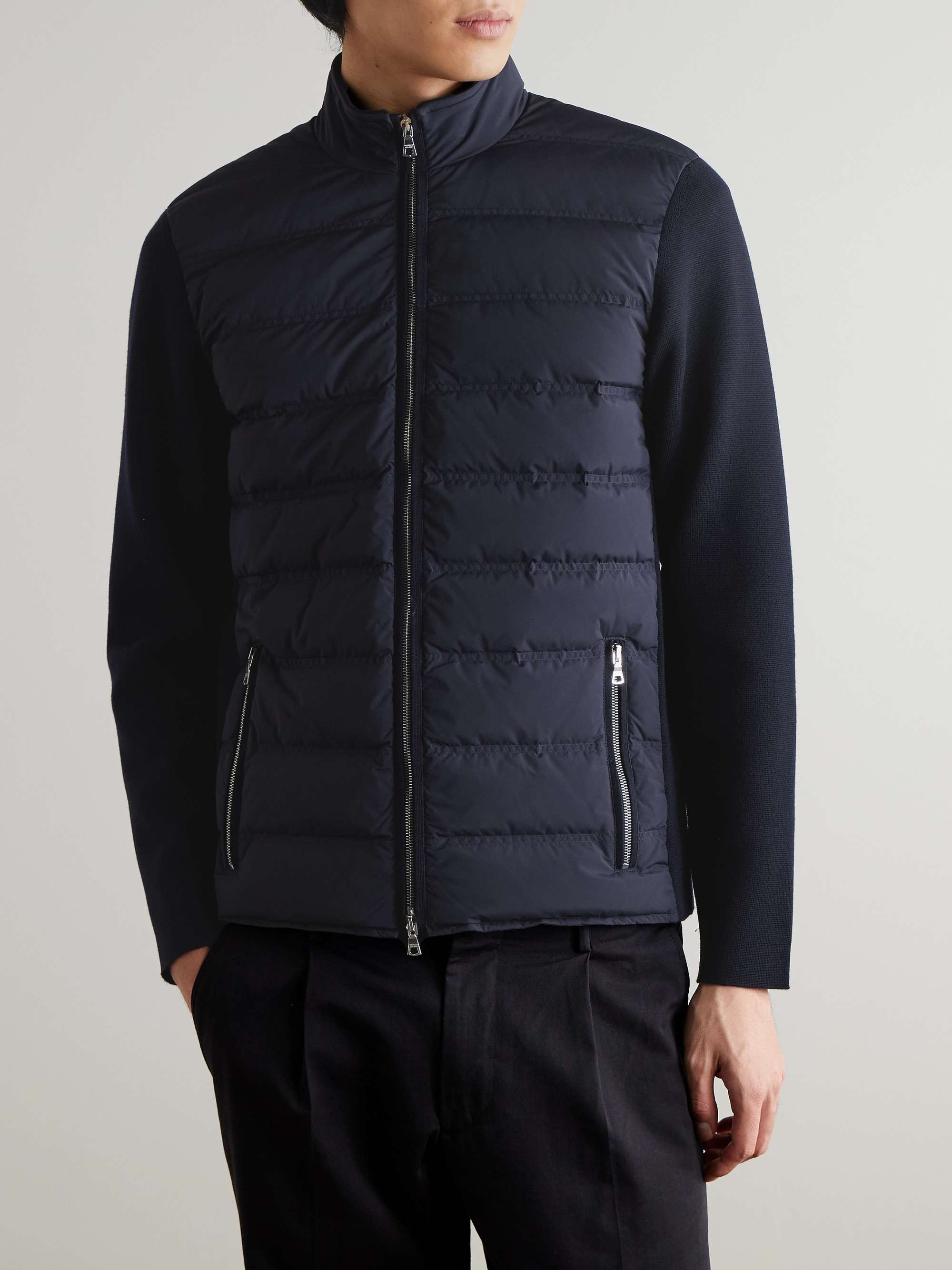 Wallace Quilted Shell and Merino Wool Down Jacket view