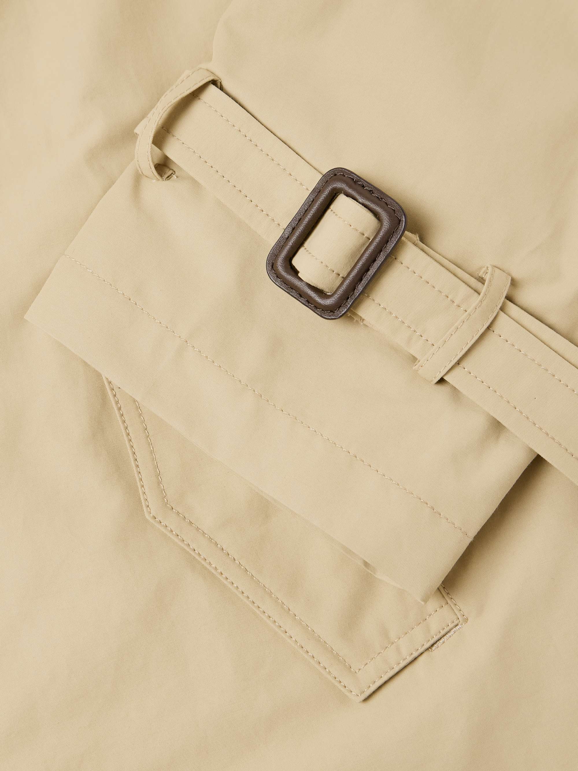 Kieran Double-Breasted Cotton-Blend Coat view