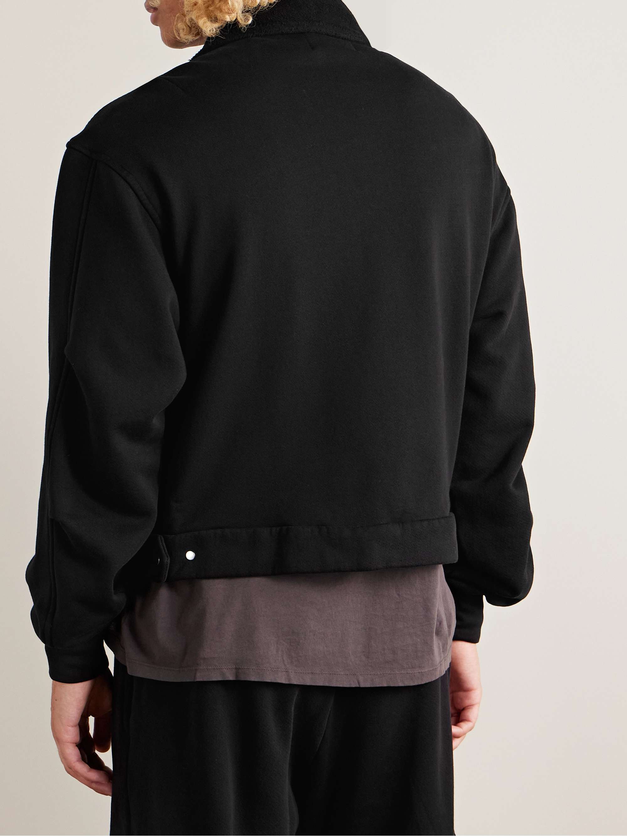 Cotton-Jersey Bomber Jacket view
