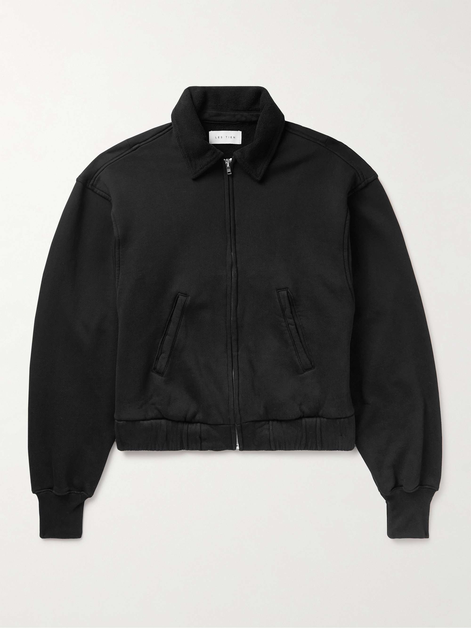 Cotton-Jersey Bomber Jacket view