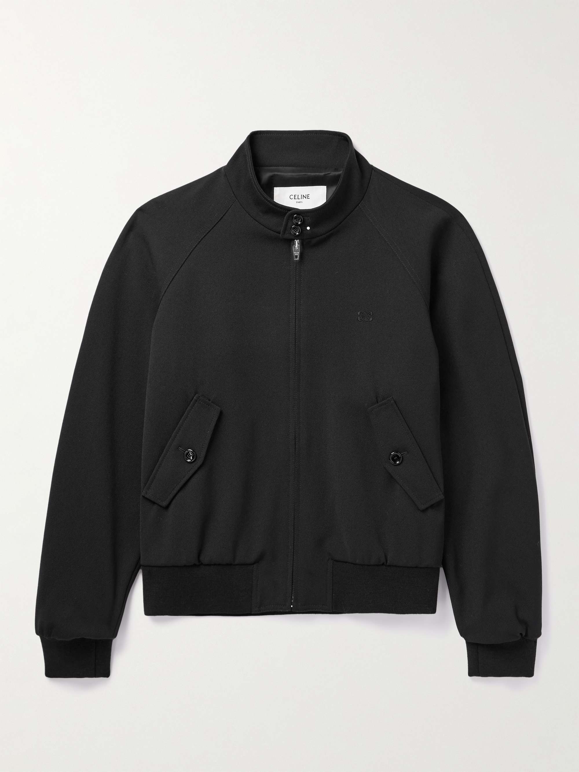 Triomphe Wool-Blend Blouson Jacket view