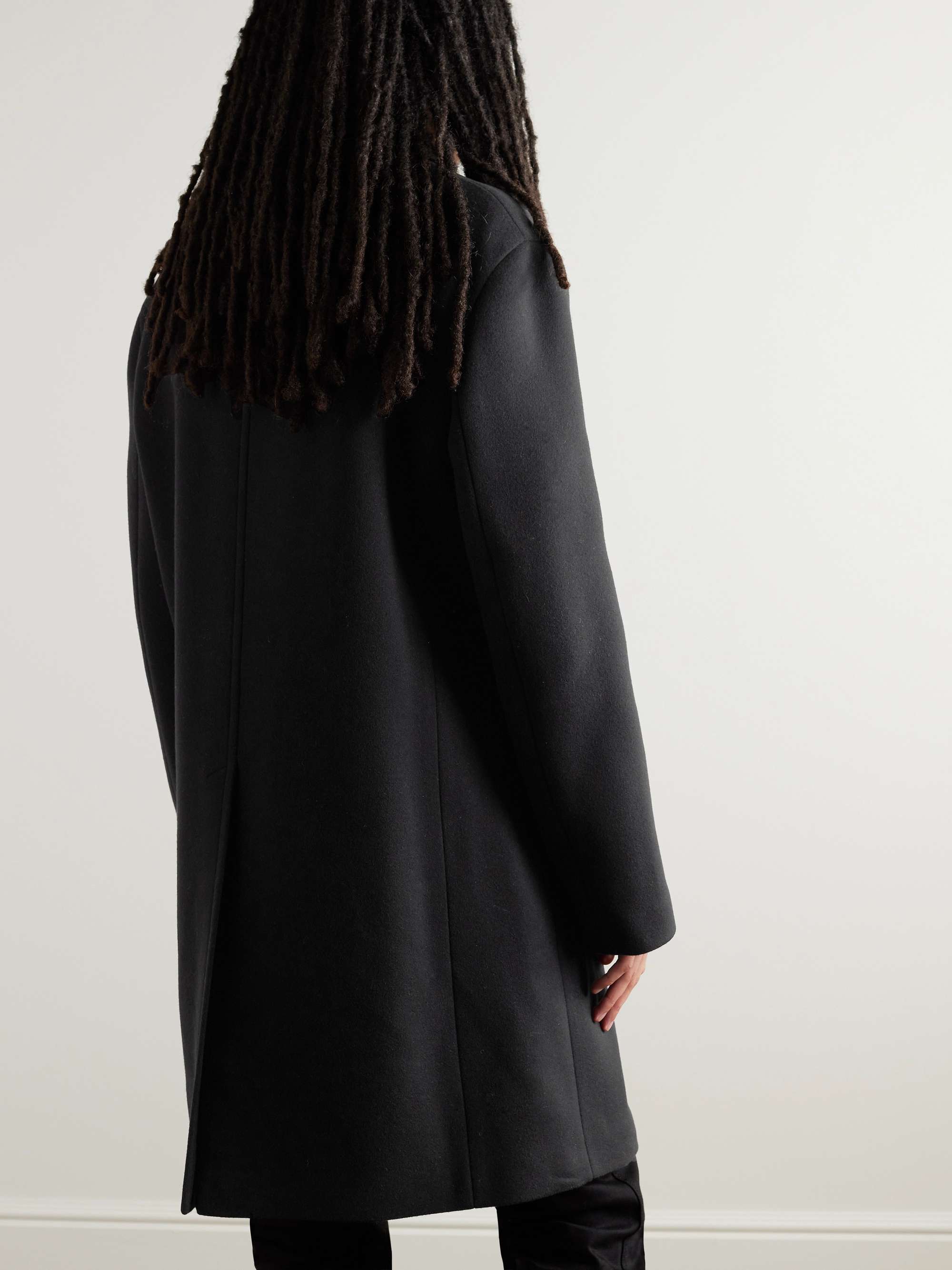 Wool and Cashmere-Blend Coat view