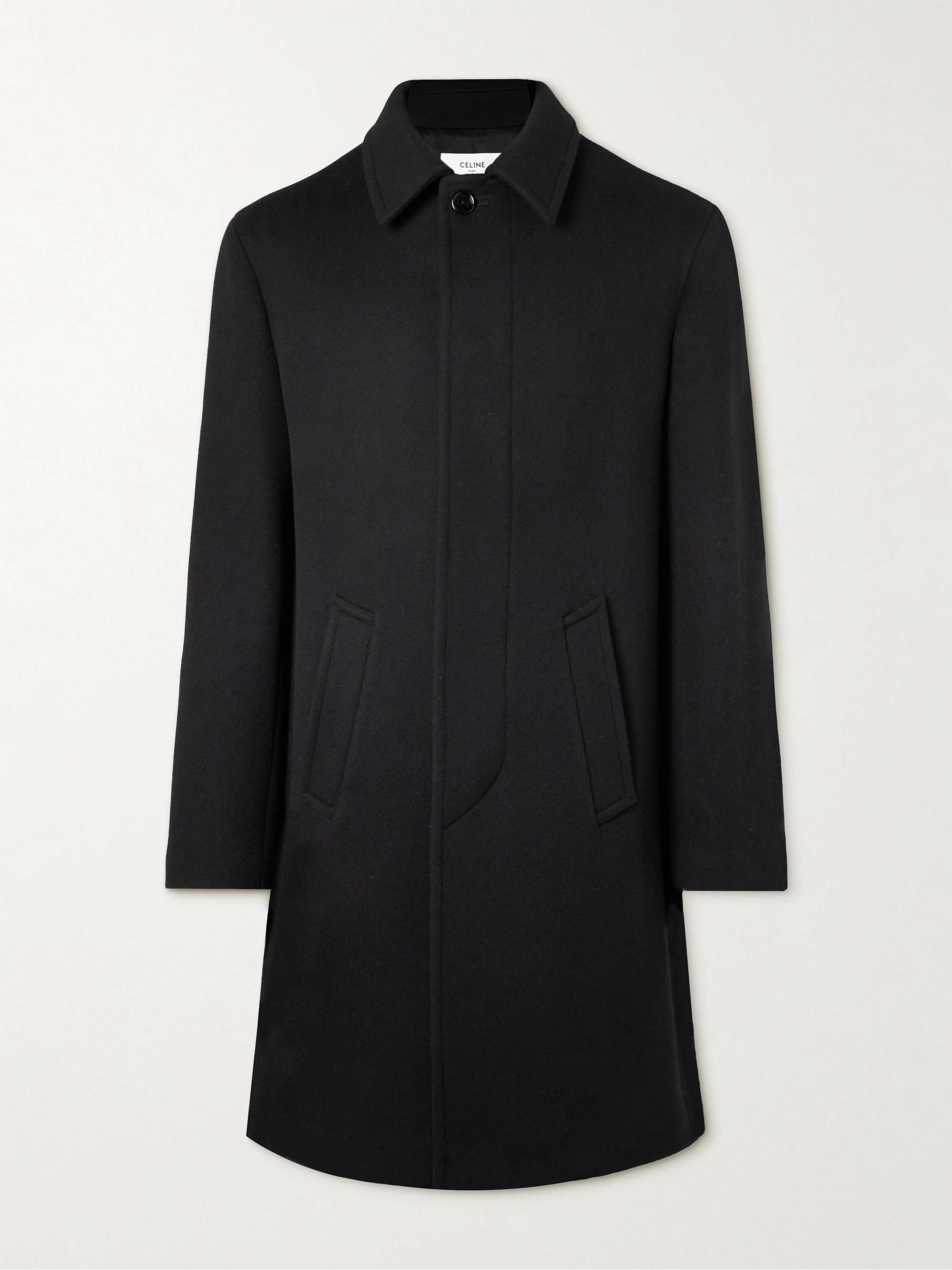 Wool and Cashmere-Blend Coat view