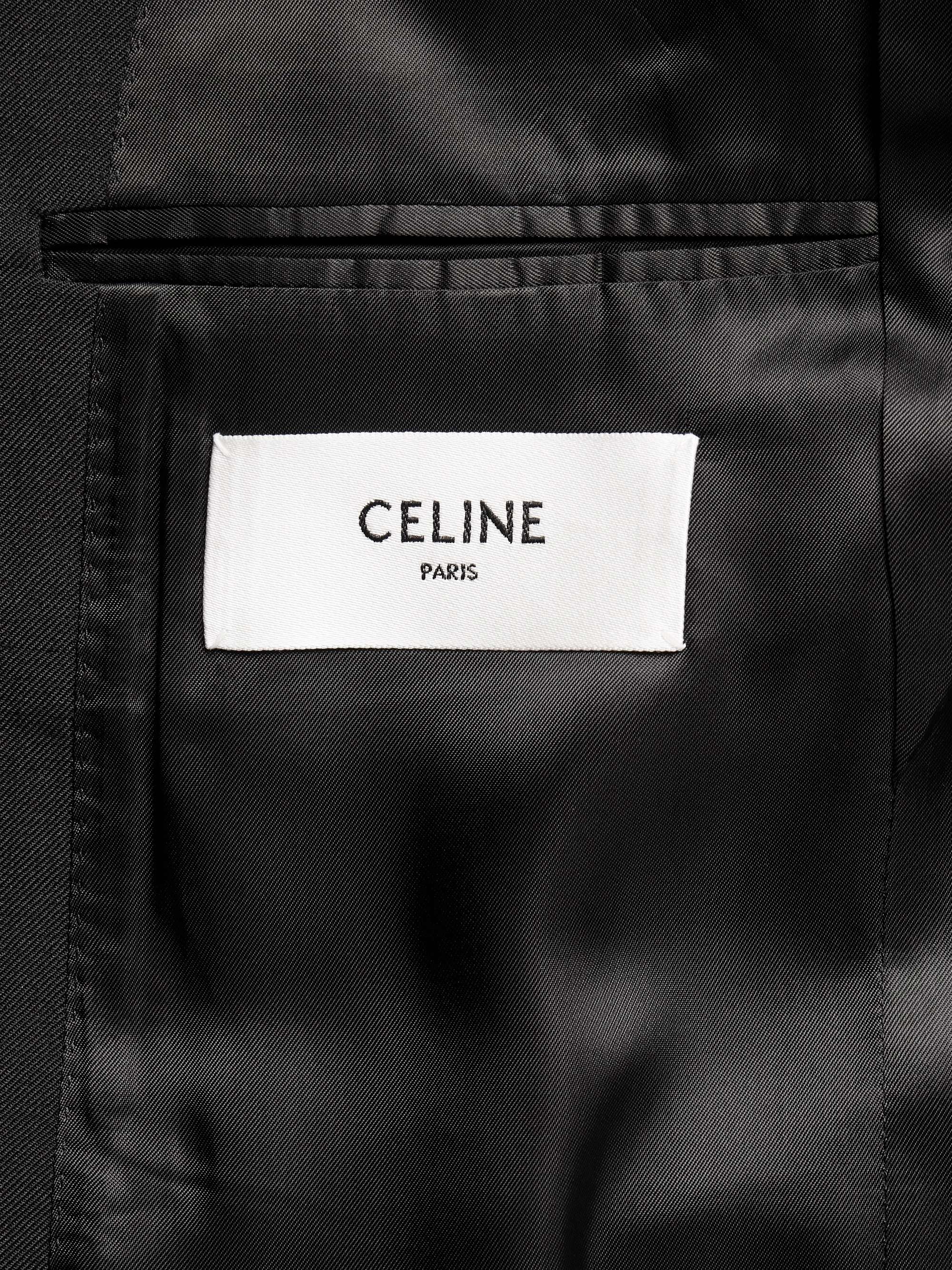 Slim-Fit Wool-Gabardine Blazer view