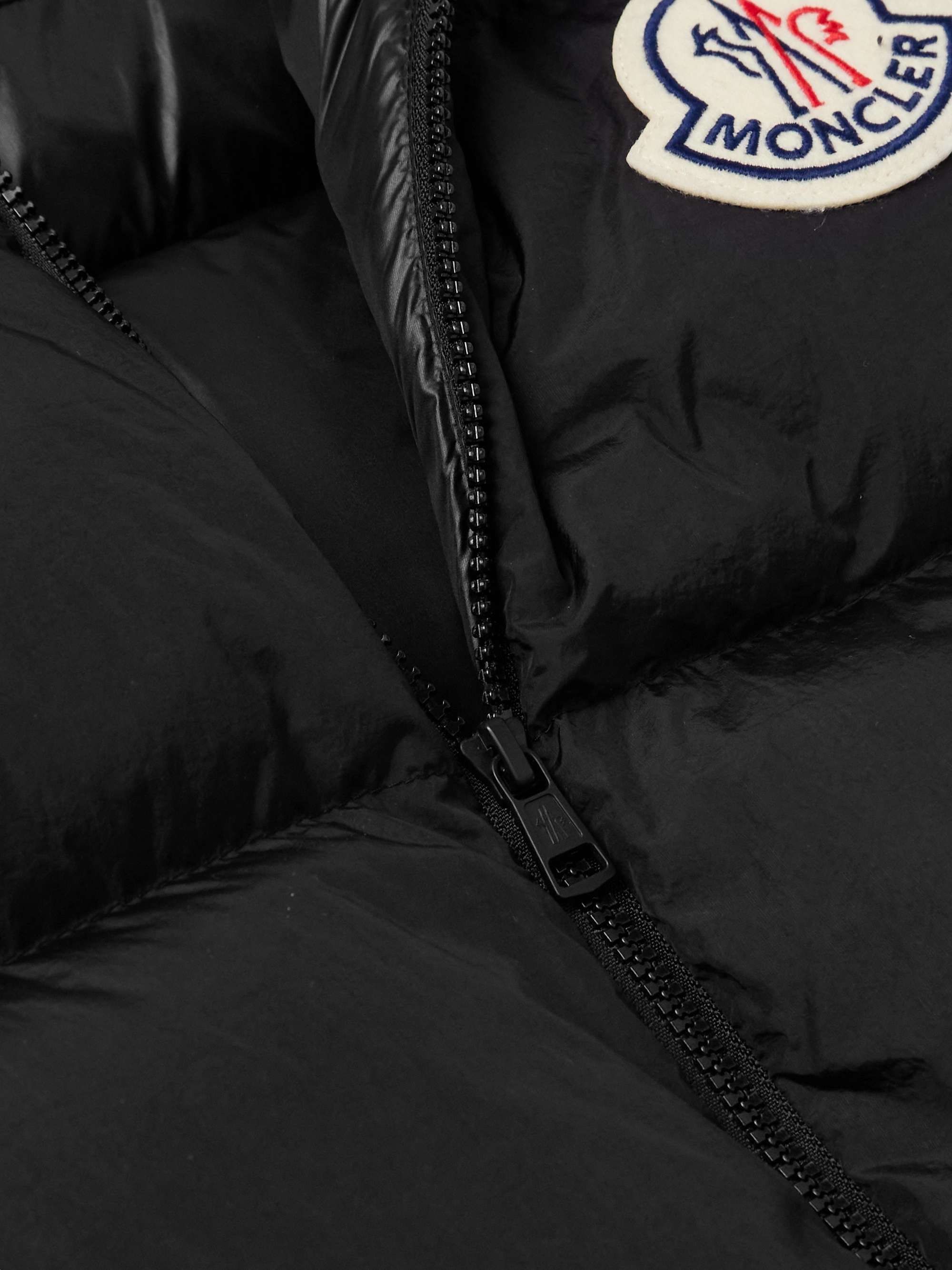 Almaz Logo-Appliquéd Two-Tone Quilted Shell Down Gilet view