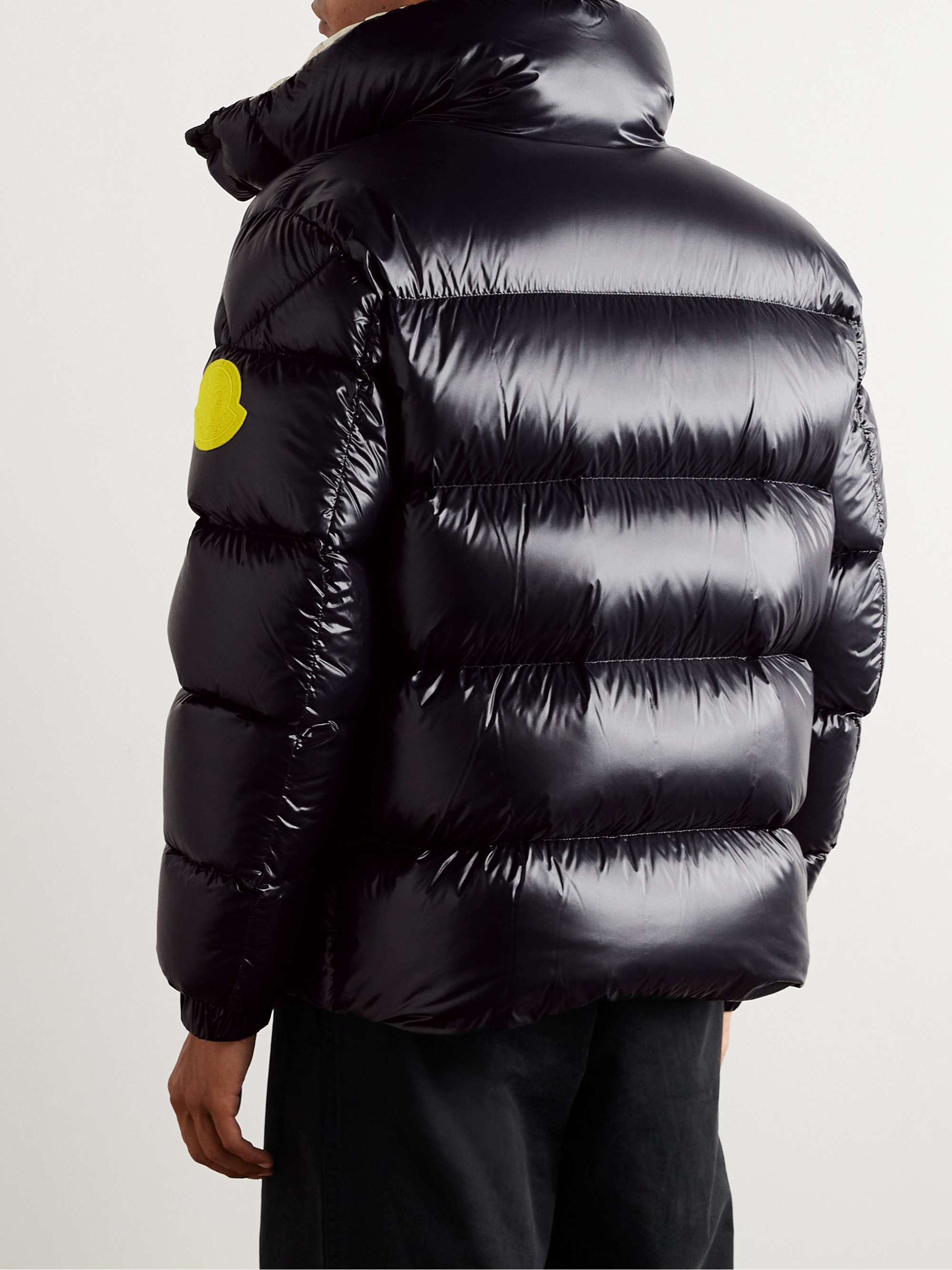 Dervox Logo-Appliquéd Quilted Shell Down Jacket view