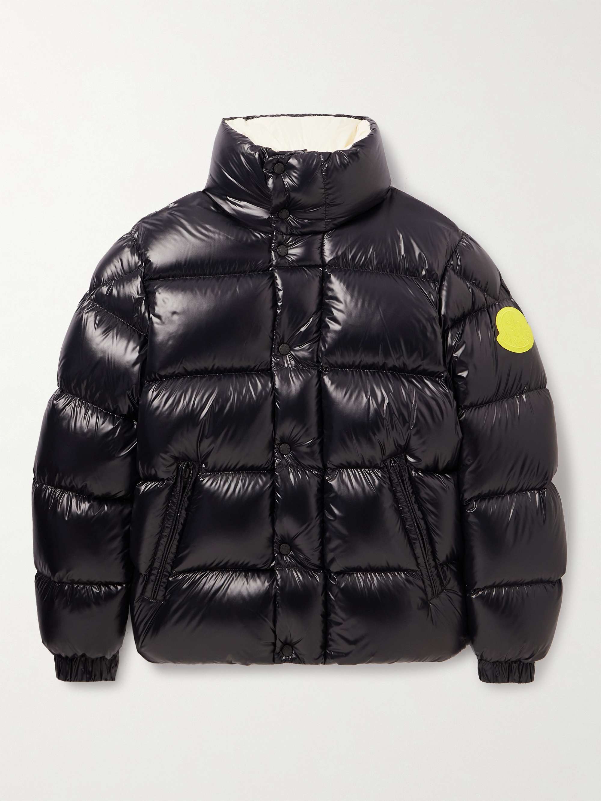 Dervox Logo-Appliquéd Quilted Shell Down Jacket view