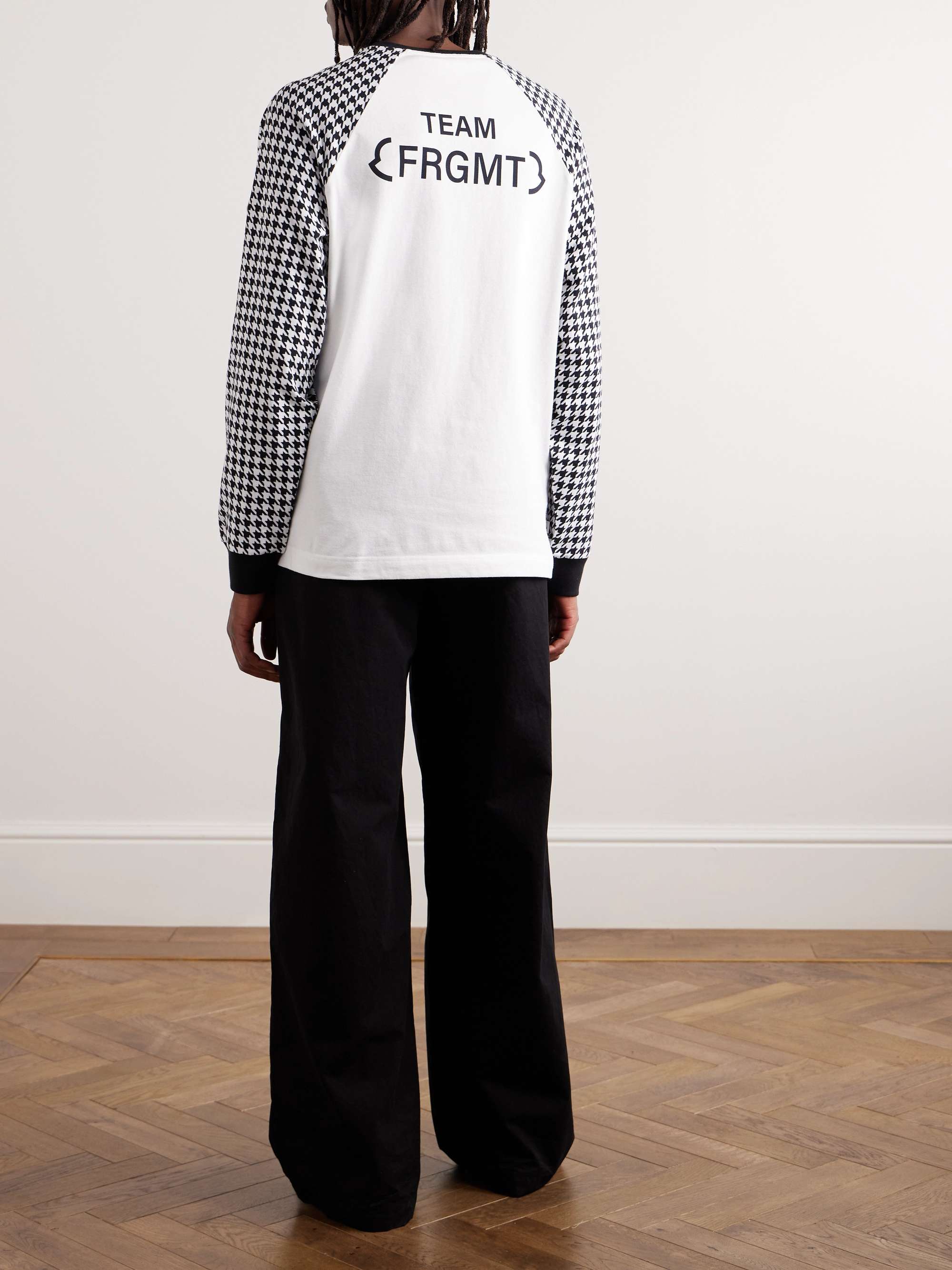 7 Moncler FRGMT Hiroshi Fujiwara Printed Cotton-Jersey T-Shirt view