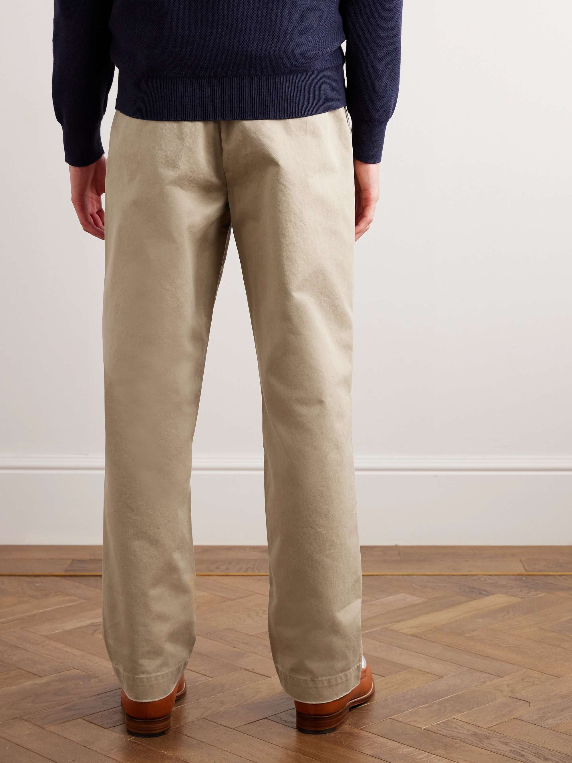 Whitman Straight-Leg Cotton-Blend Twill Chinos view