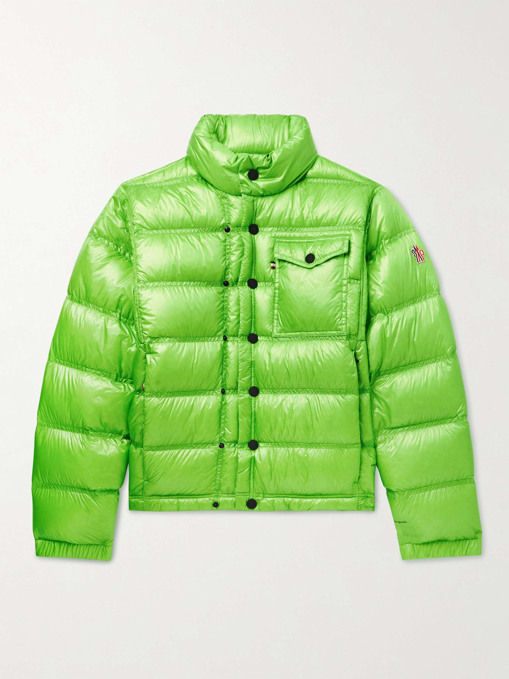 Raffort Quilted Glossed-Shell Down Jacket view