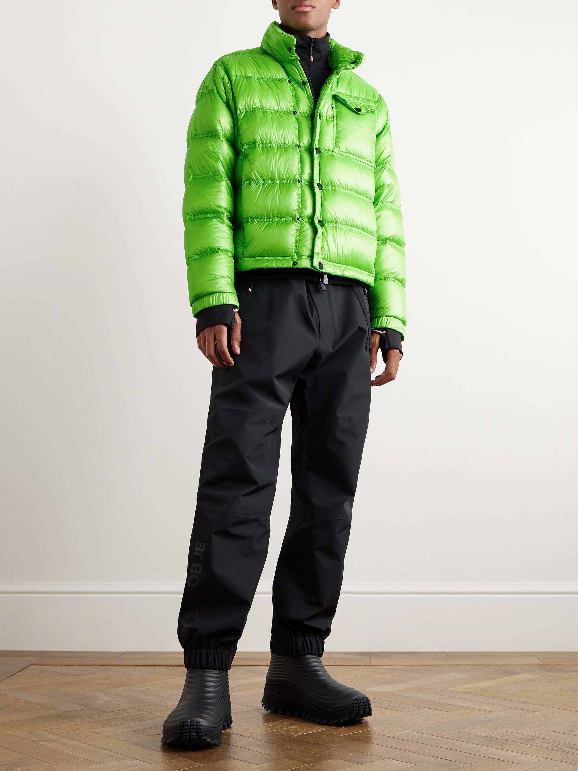 Raffort Quilted Glossed-Shell Down Jacket view