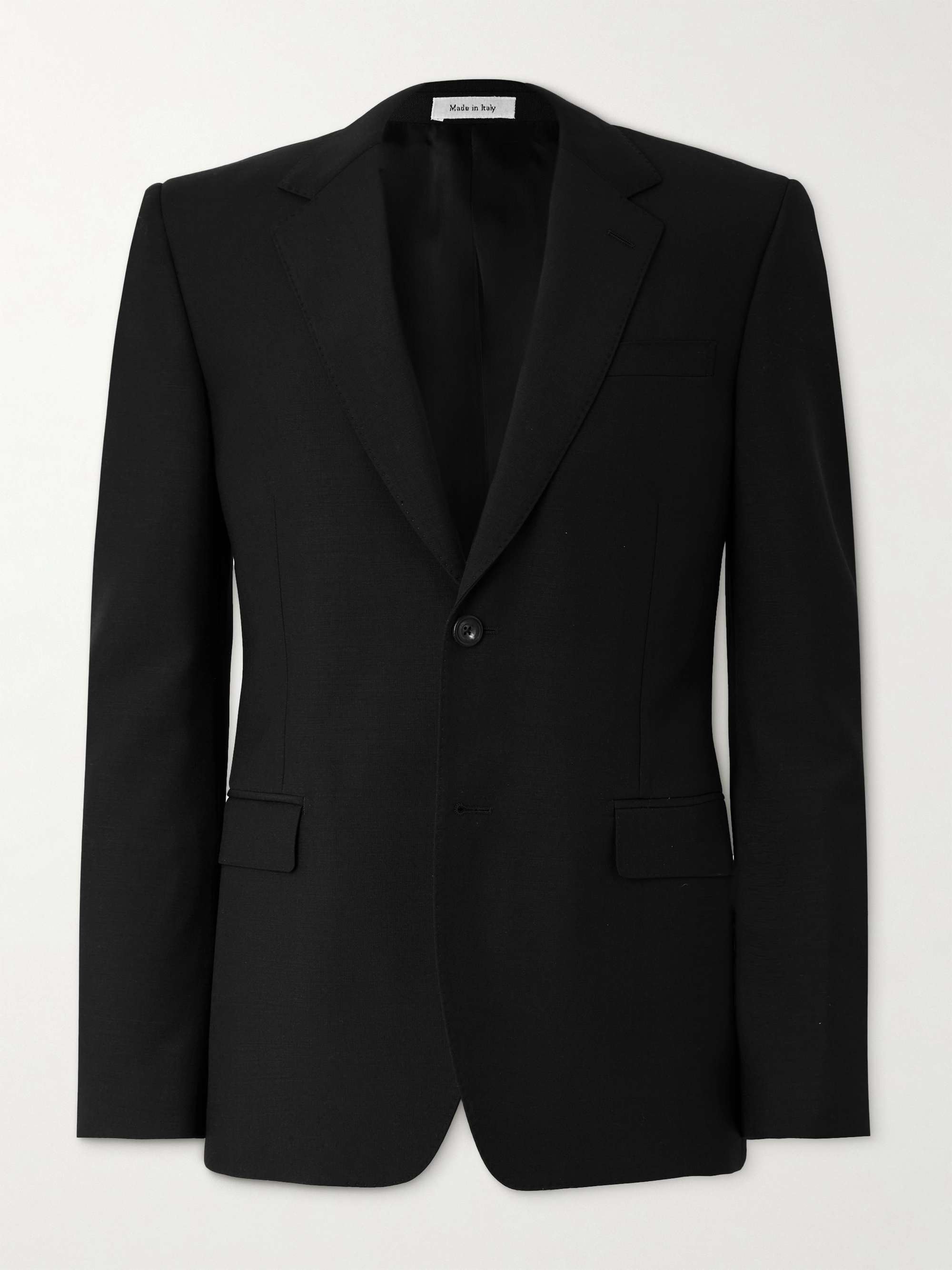 Wool and Mohair-Blend Suit Jacket view