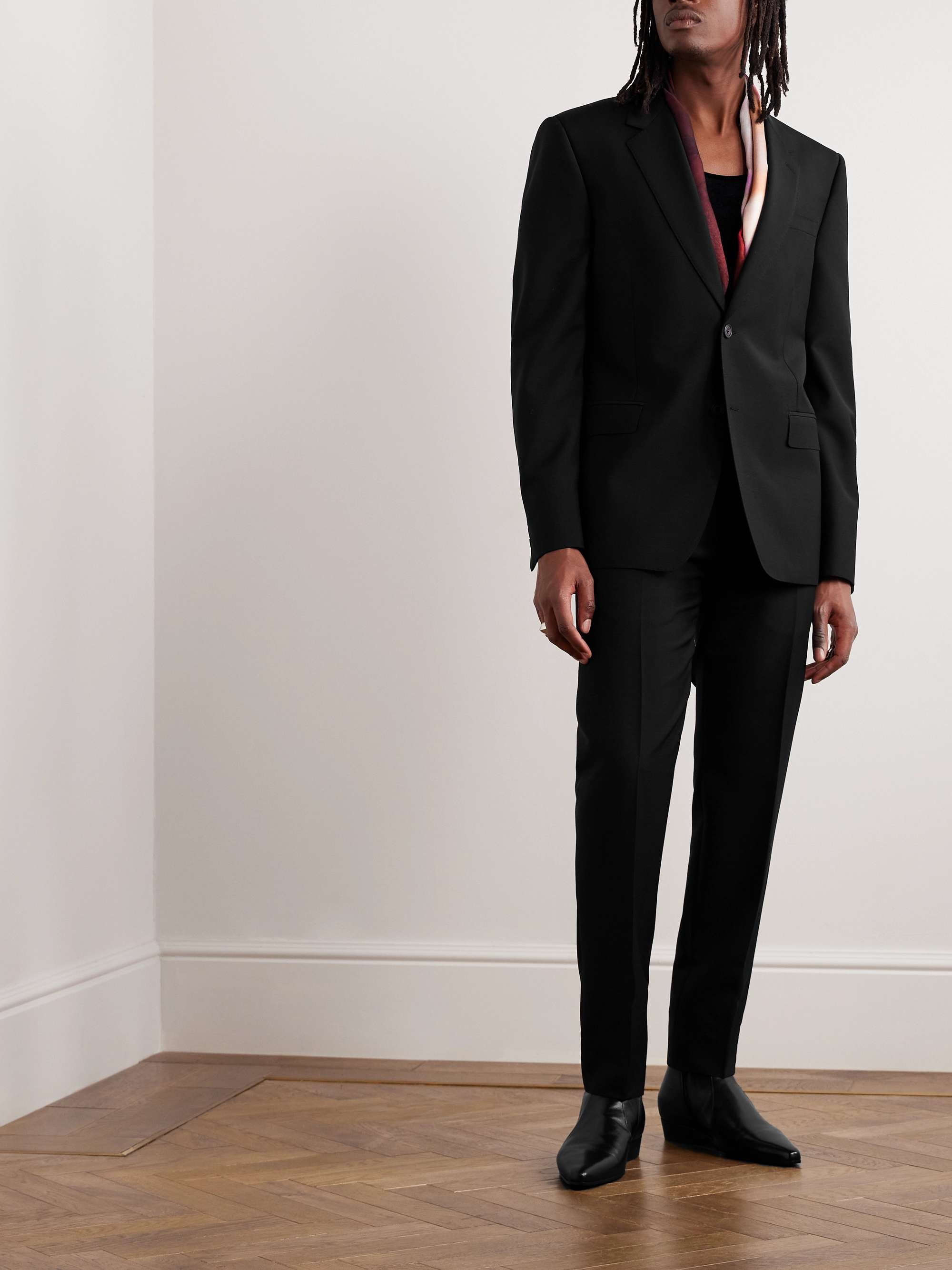 Wool and Mohair-Blend Suit Jacket view