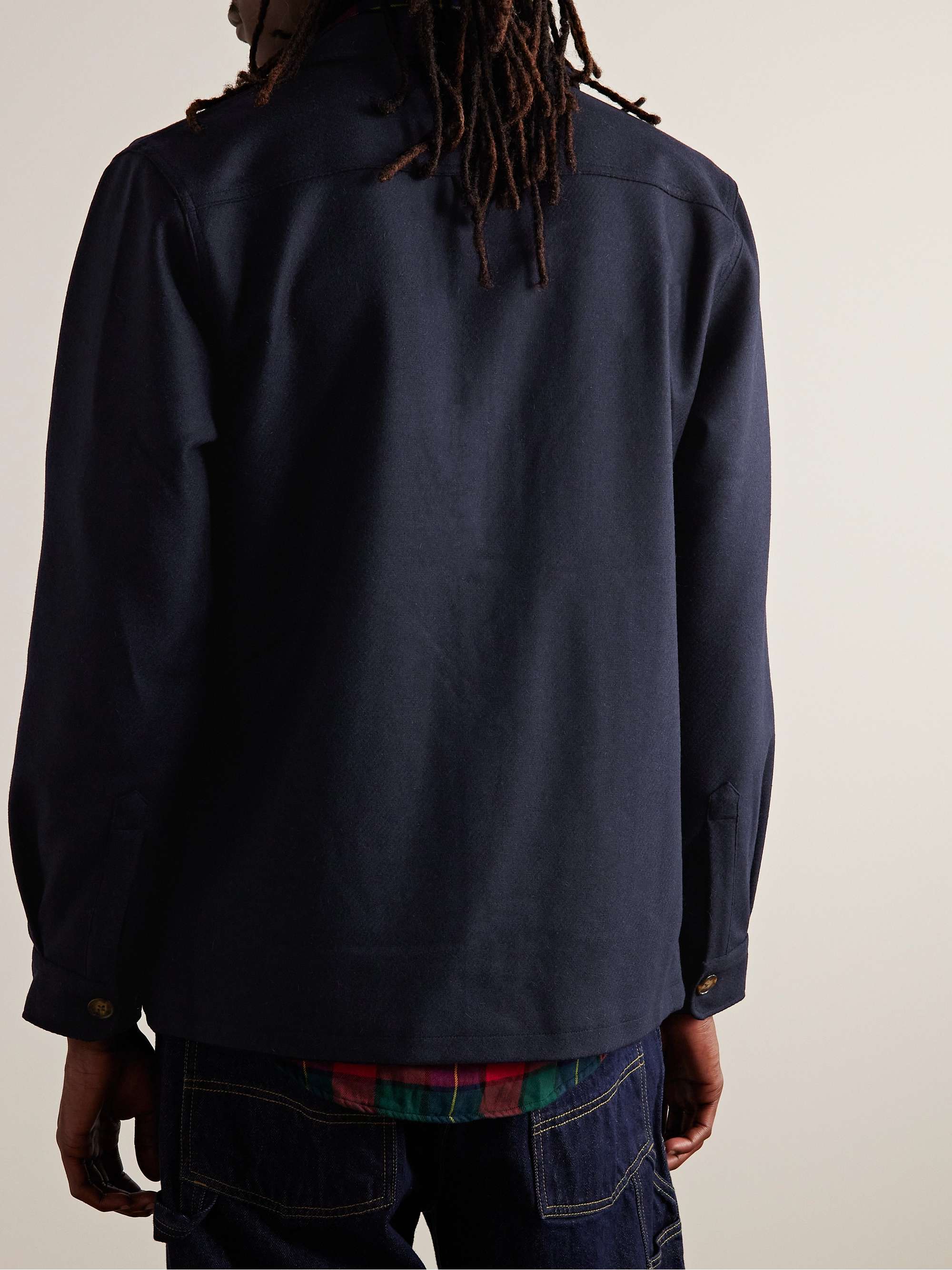 Wool-Tweed Overshirt view