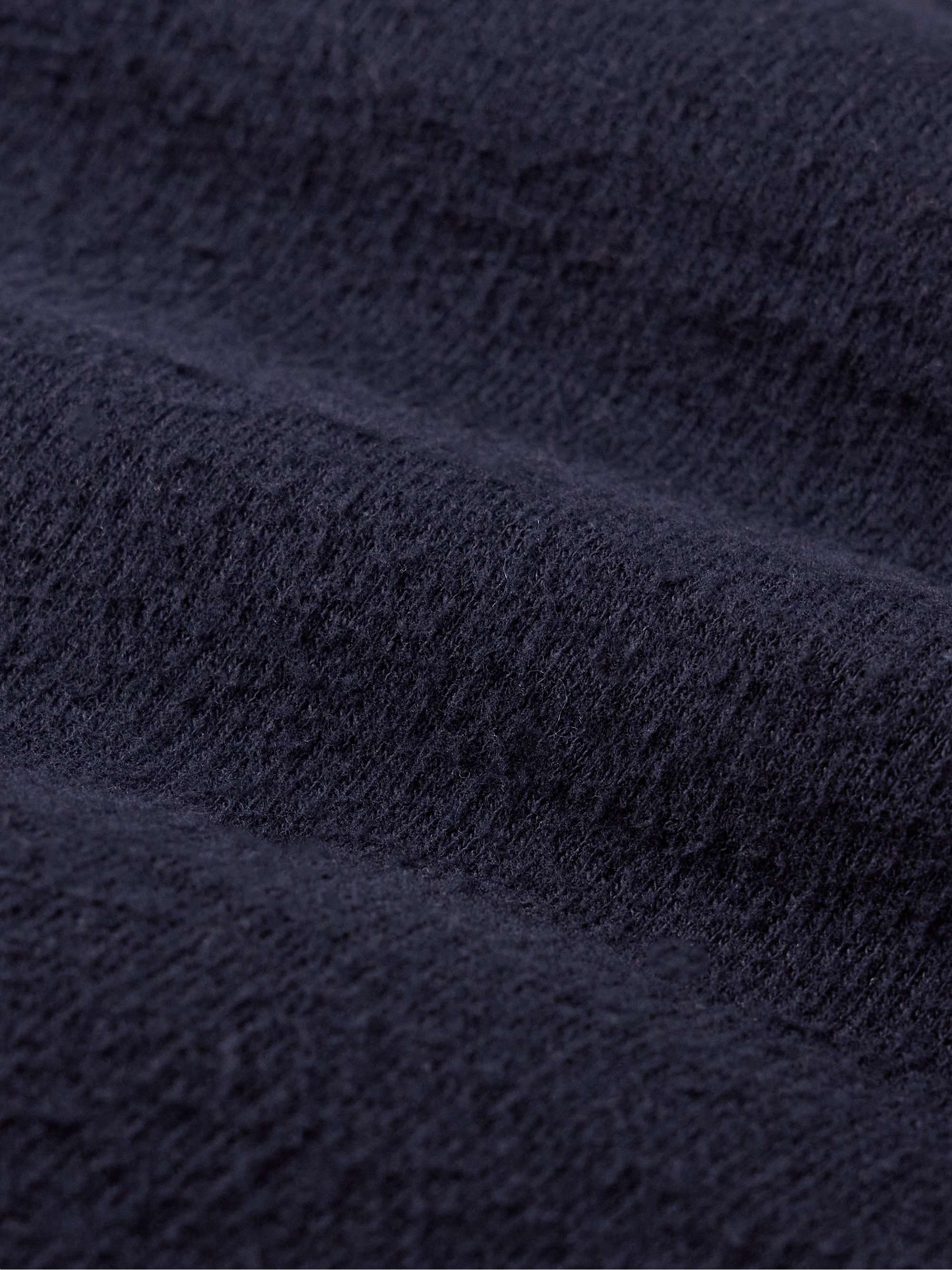 Naoki Brushed Cotton-Jersey Hoodie view