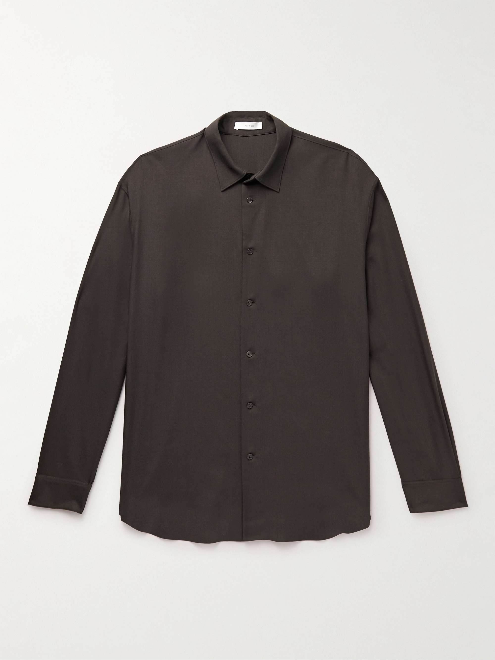 Giorgio Cashmere-Twill Shirt view