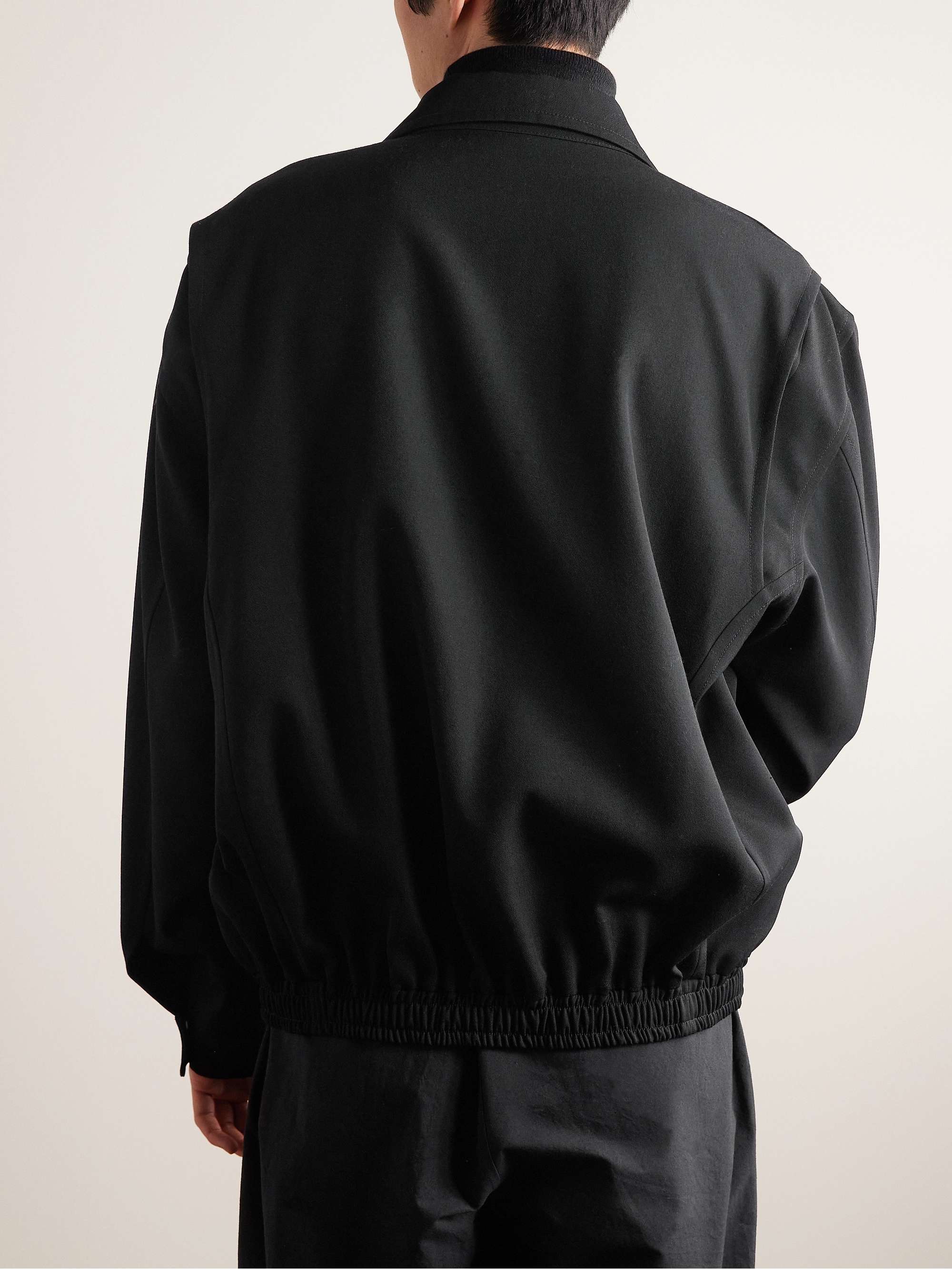Ronan Wool-Twill Blouson Jacket view