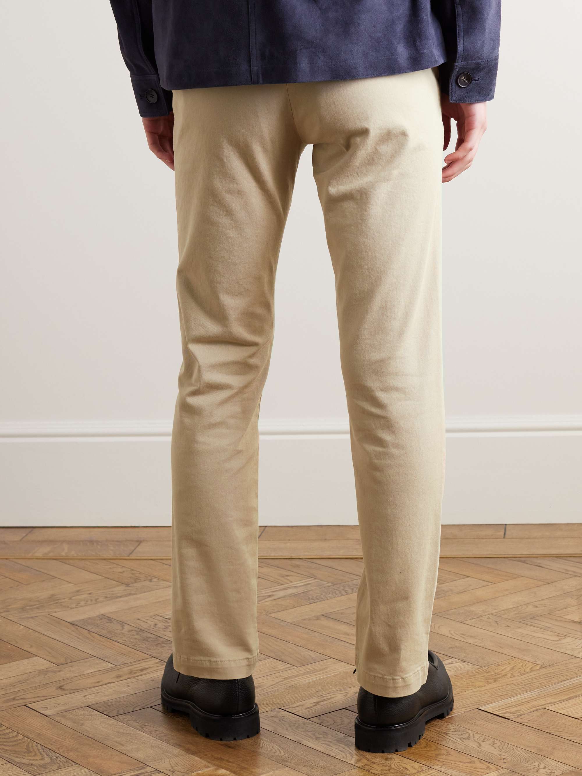 Samuel Straight-Leg Cotton-Blend Twill Chinos view