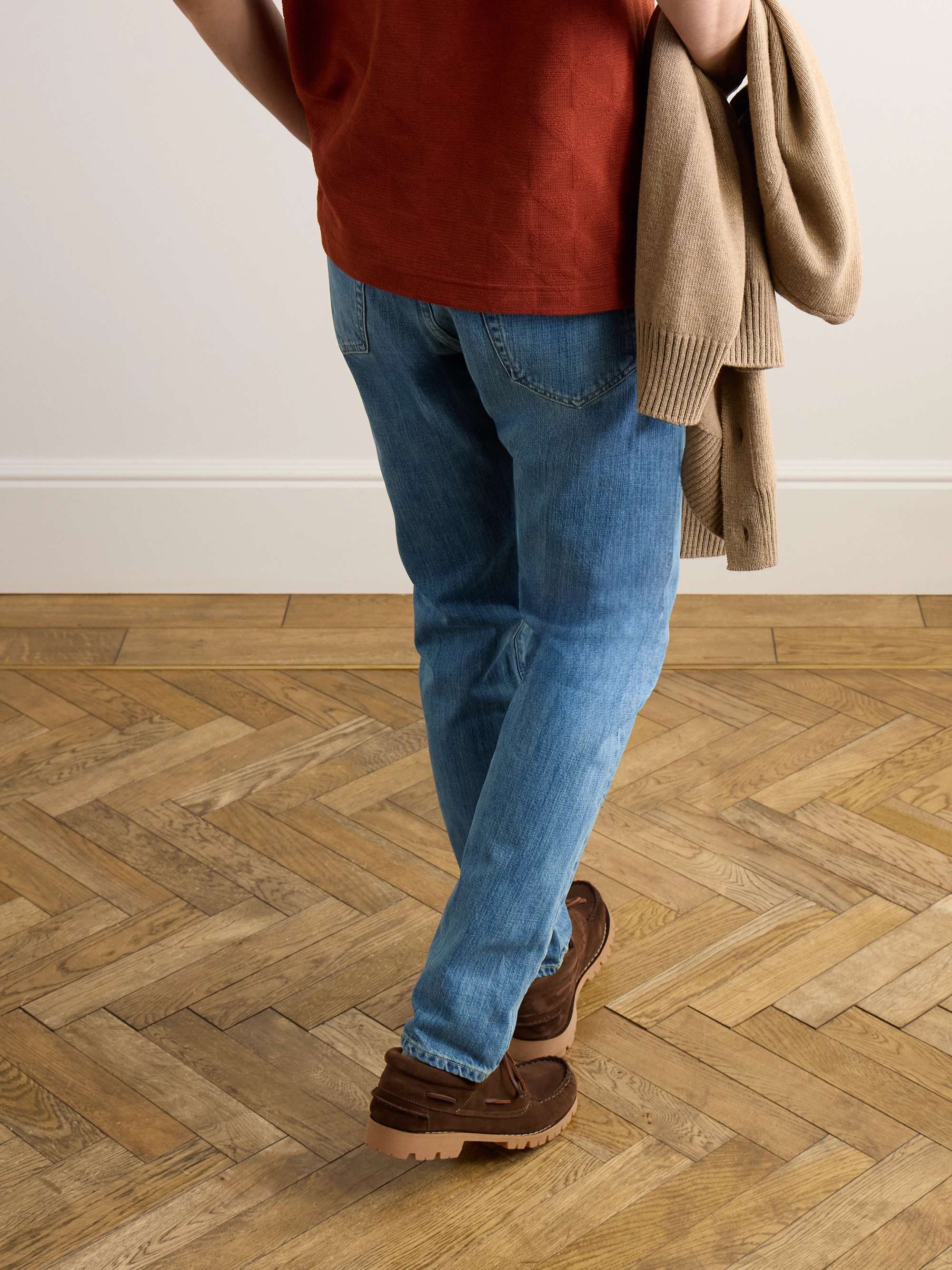 Slim-Fit Organic Selvedge Jeans view
