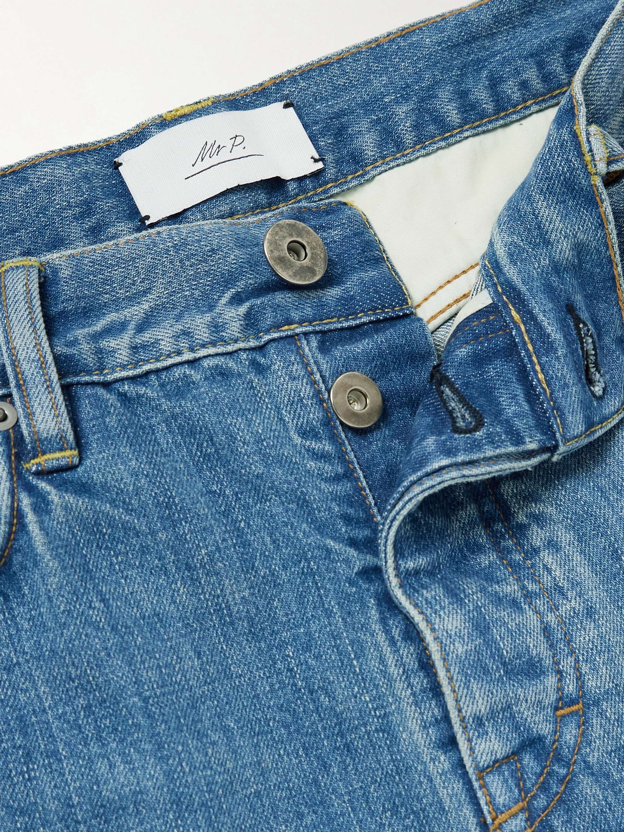 Slim-Fit Organic Selvedge Jeans view