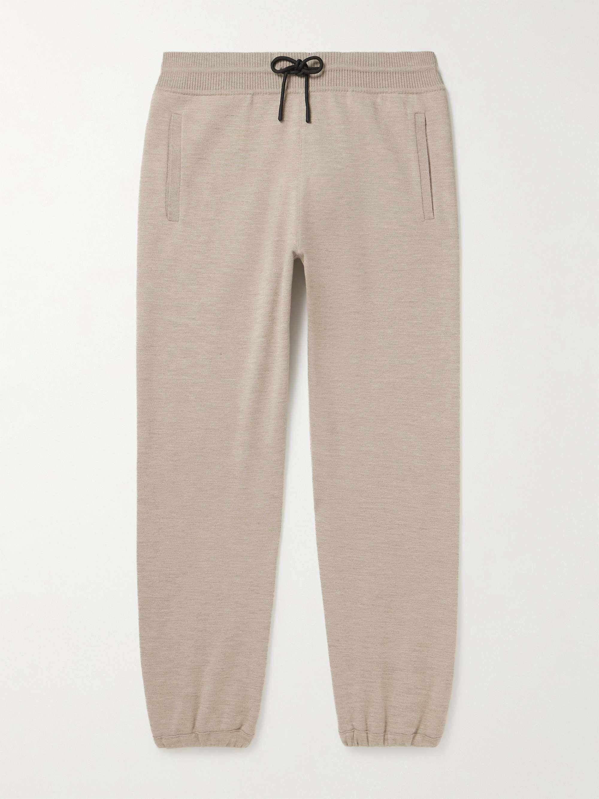 Tapered Cashmere-Jersey Sweatpants view