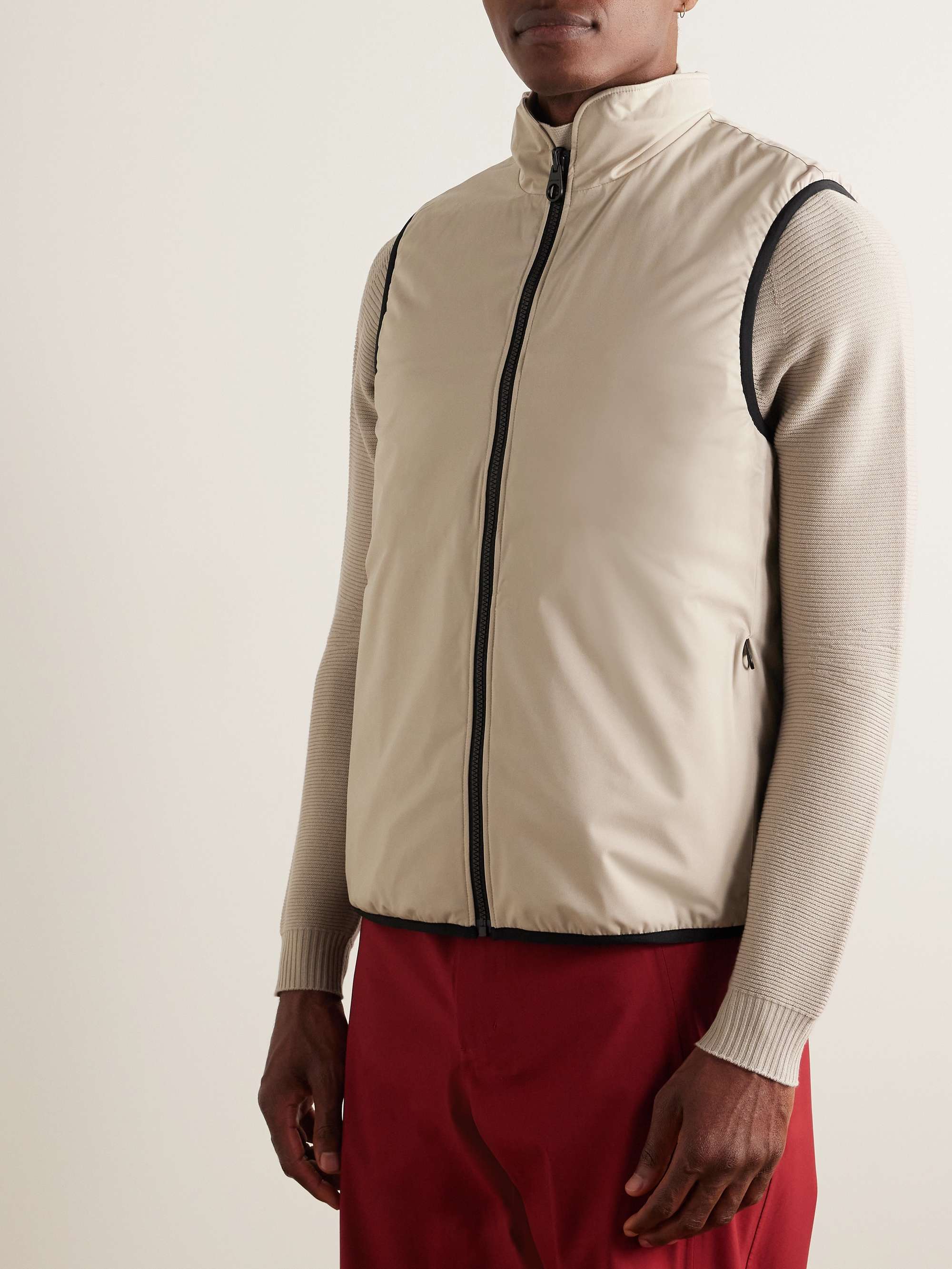 Zurs StretchJersey-Trimmed 3L Storm System® Nylon Hooded Ski Jacket view