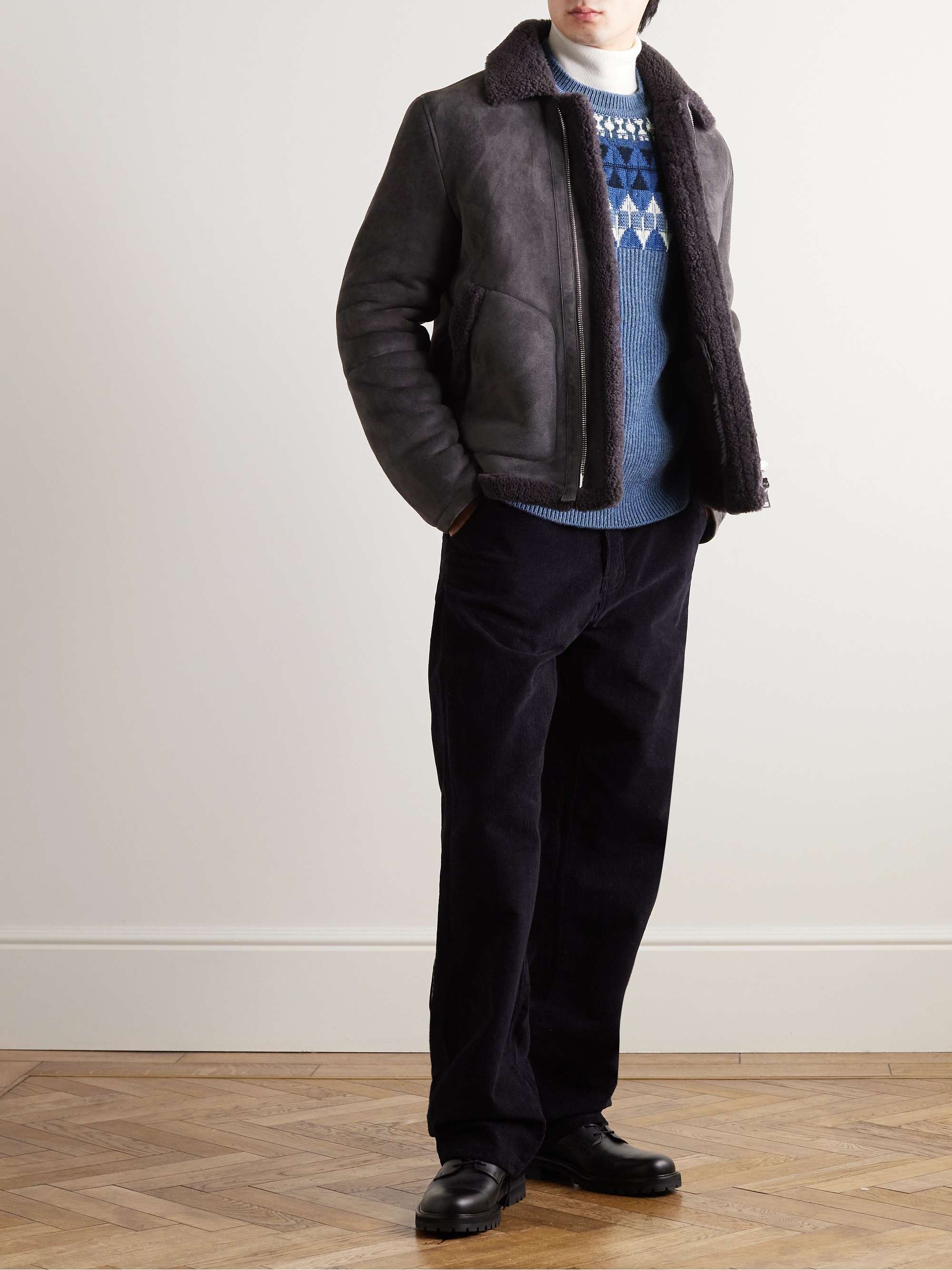 Fair Isle Cashmere Sweater view