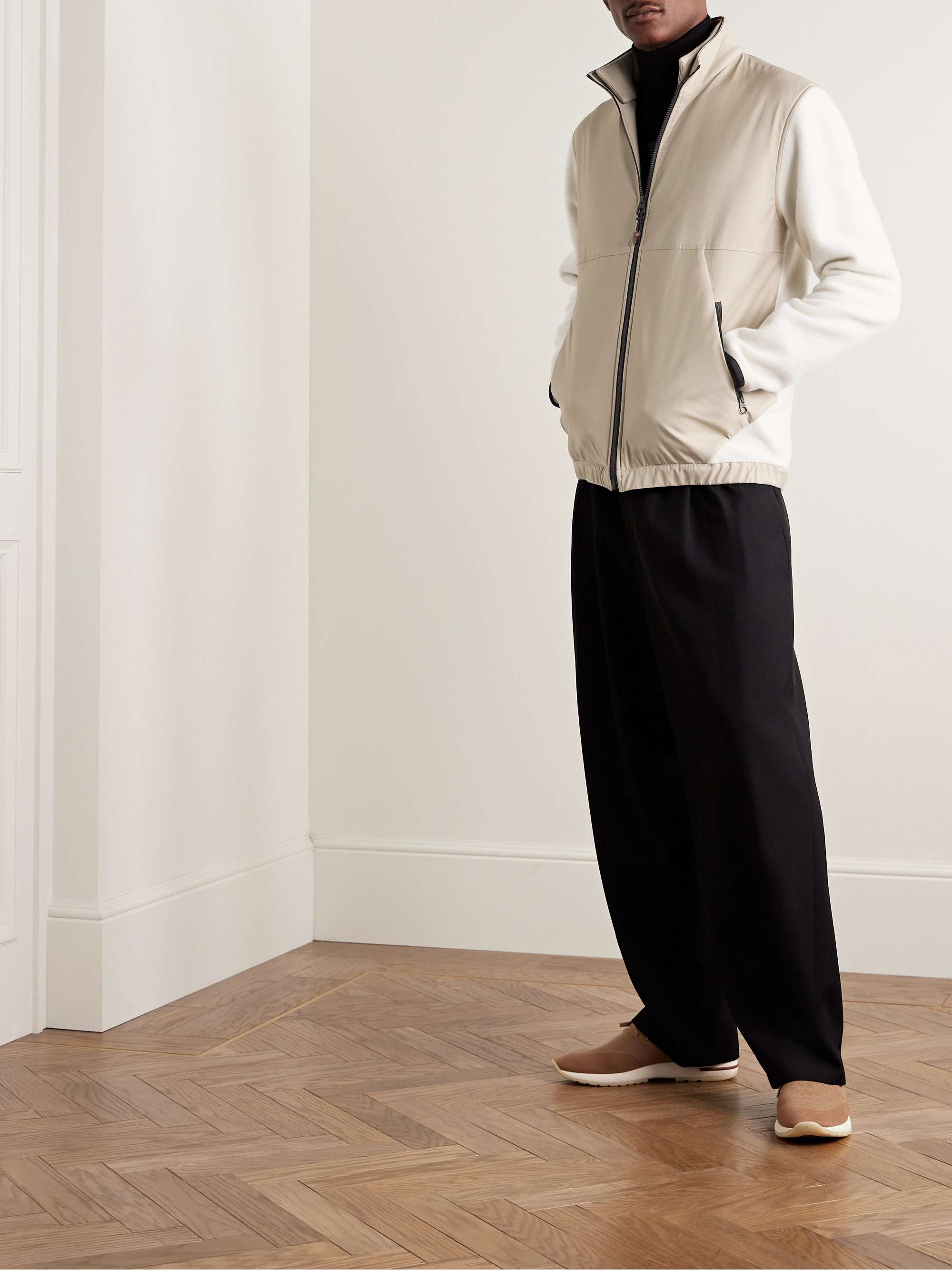 Meribel Panelled Shell and Cashmere Jacket view