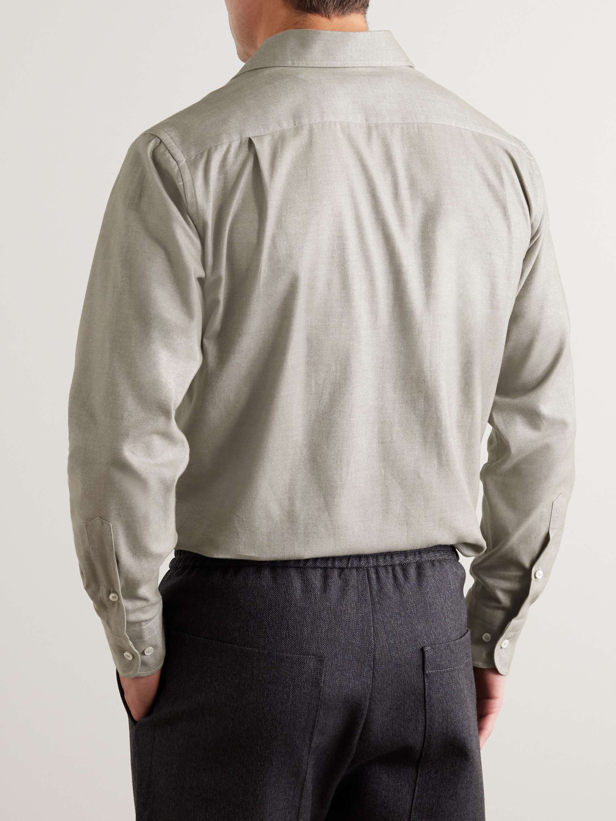 André Cotton-Twill Shirt view