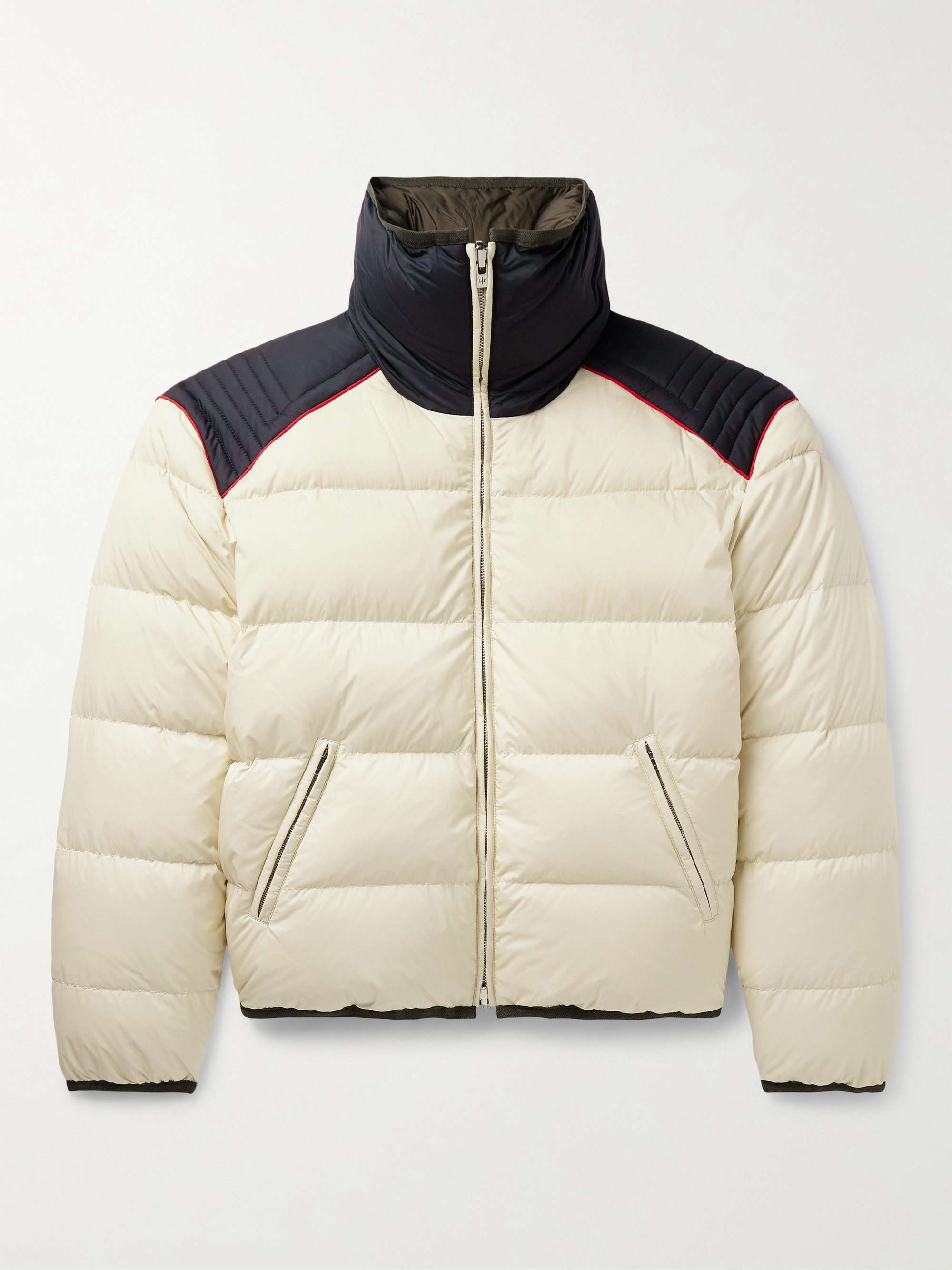 Slim-Fit Reversible Quilted Shell Down Jacket view