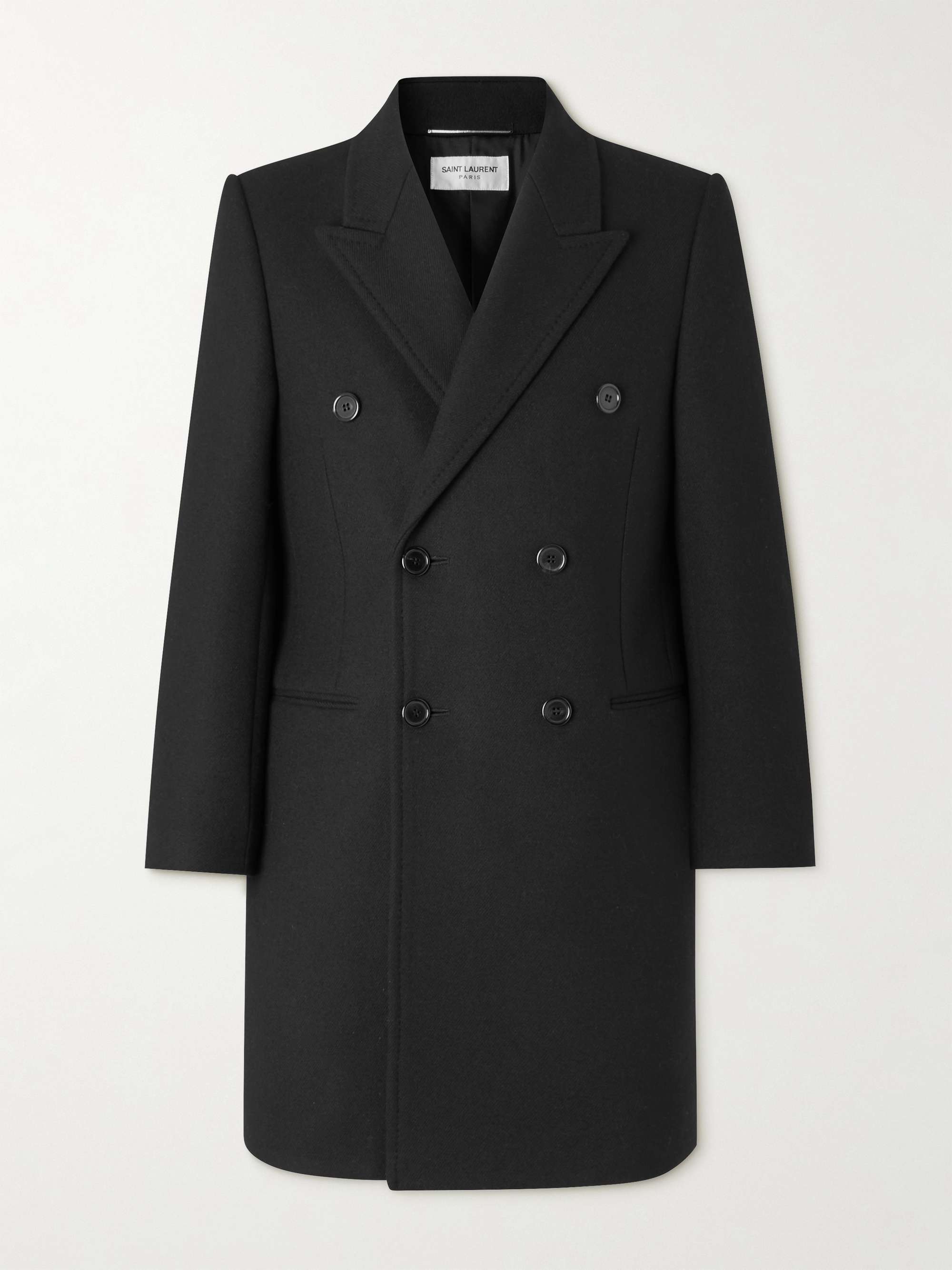 Double-Breasted Wool Overcoat view