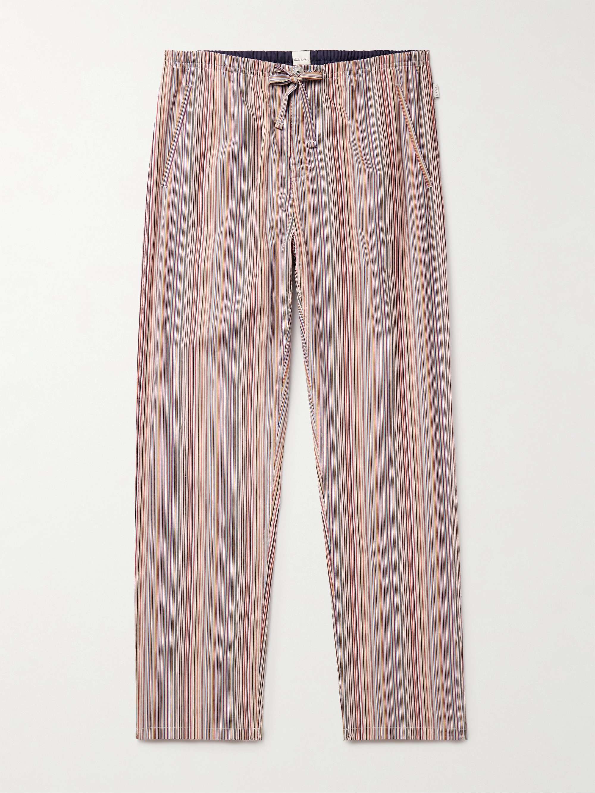 Striped Cotton Pyjama Trousers view