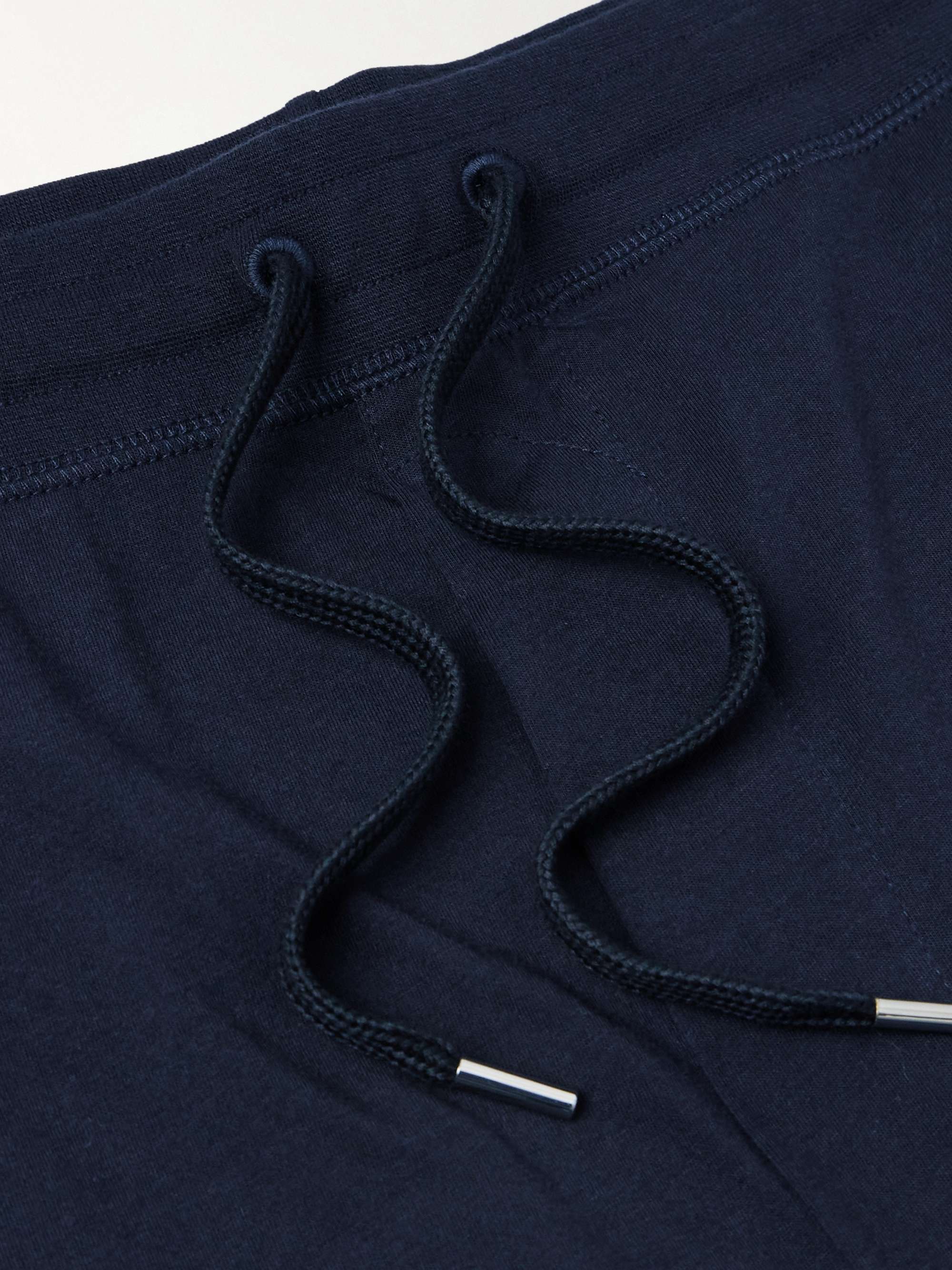 Slim-Fit Tapered Cotton-Jersey Sweatpants view