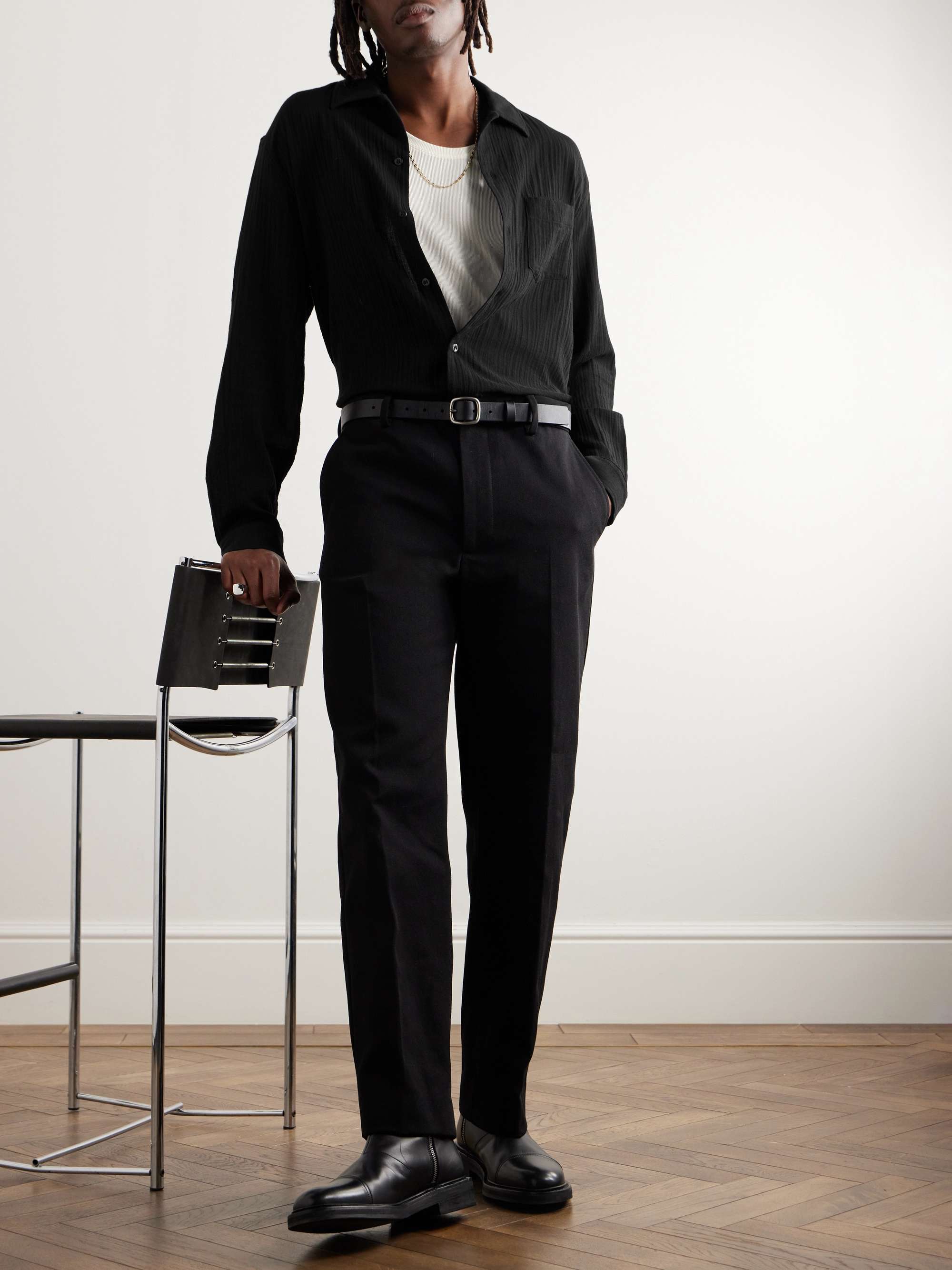 Leo Cotton-Voile Shirt view