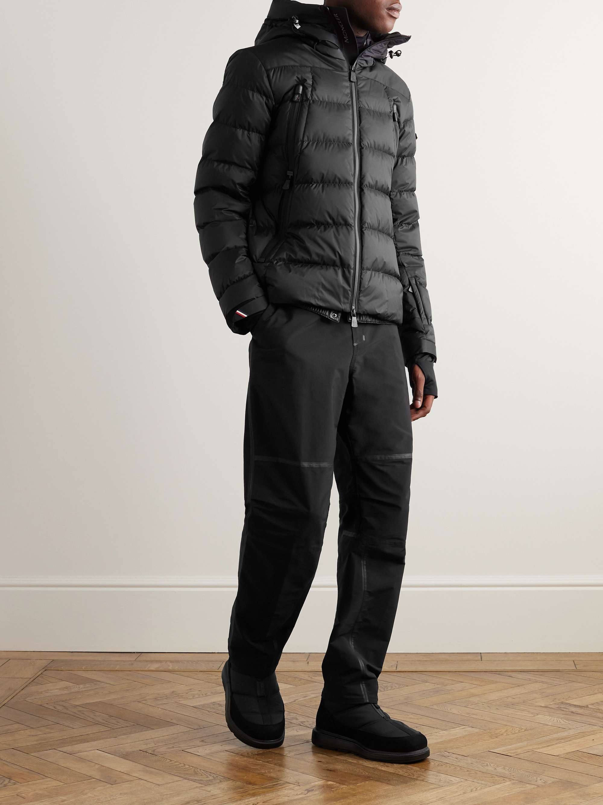 Camurac Logo-Appliquéd Quilted Hooded Down Ski Jacket view