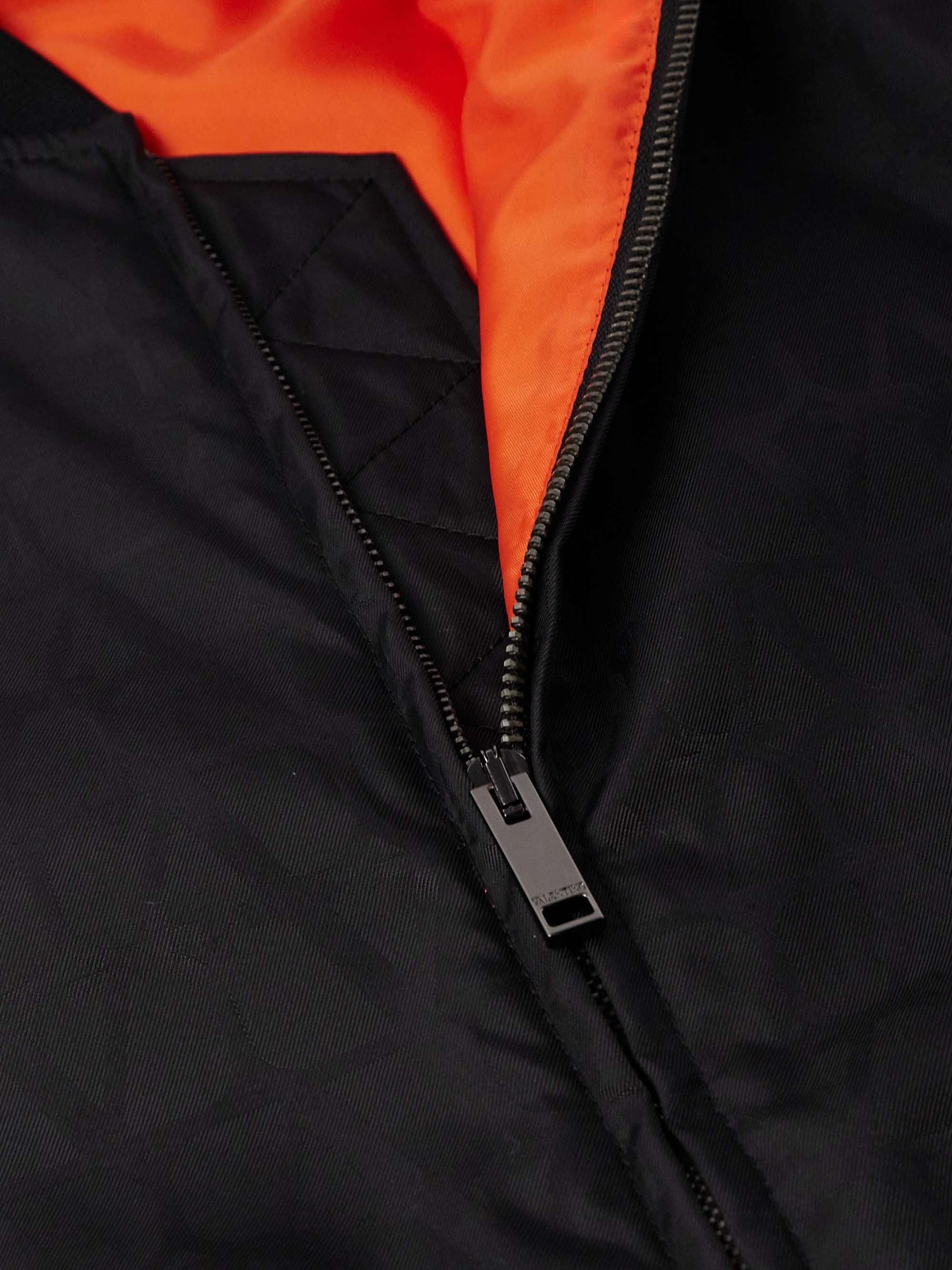 Toile Iconograph Logo-Jacquard Shell Bomber Jacket view