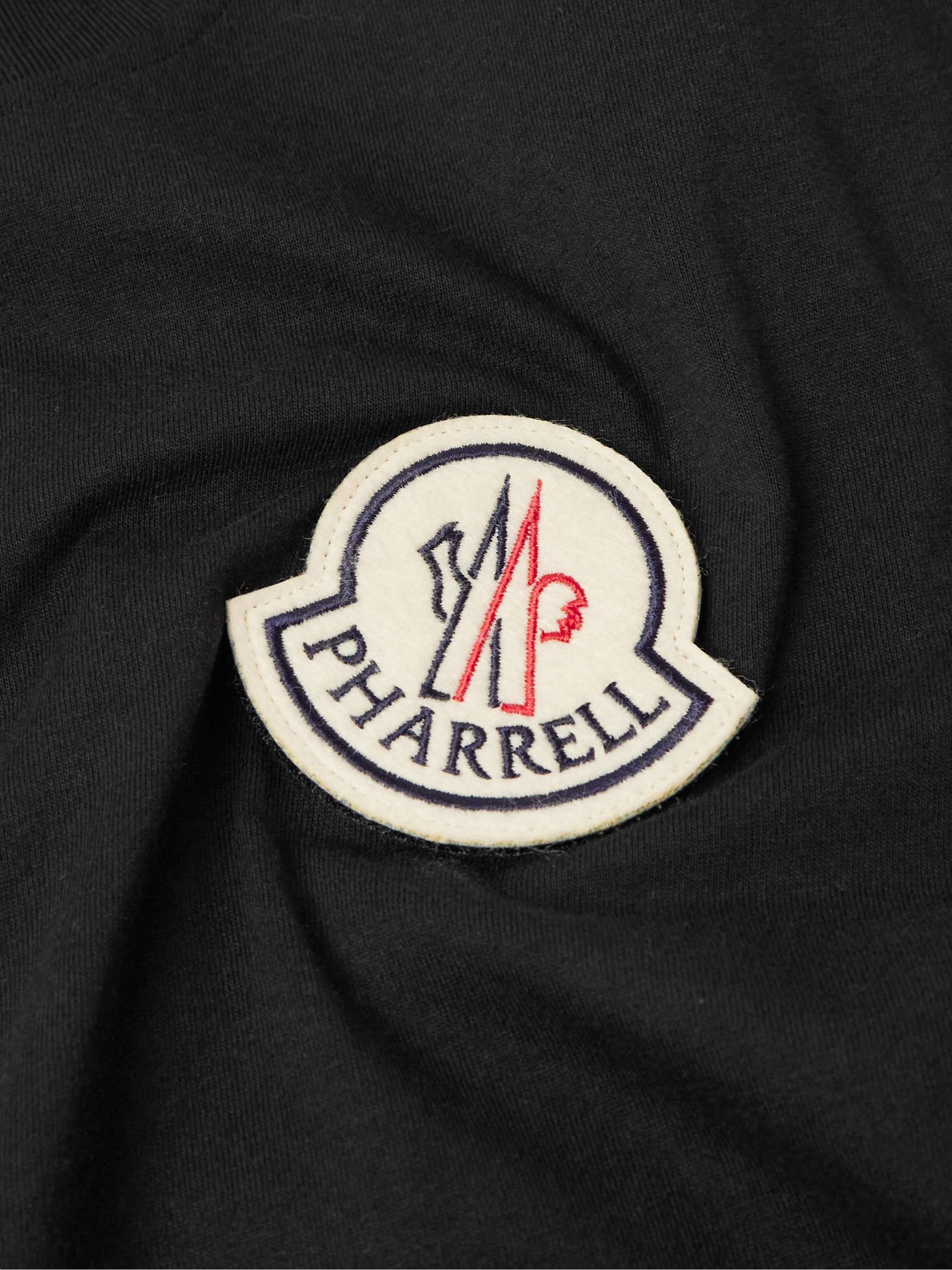 + Pharrell Williams Logo-Appliquéd Cotton-Jersey T-Shirt view