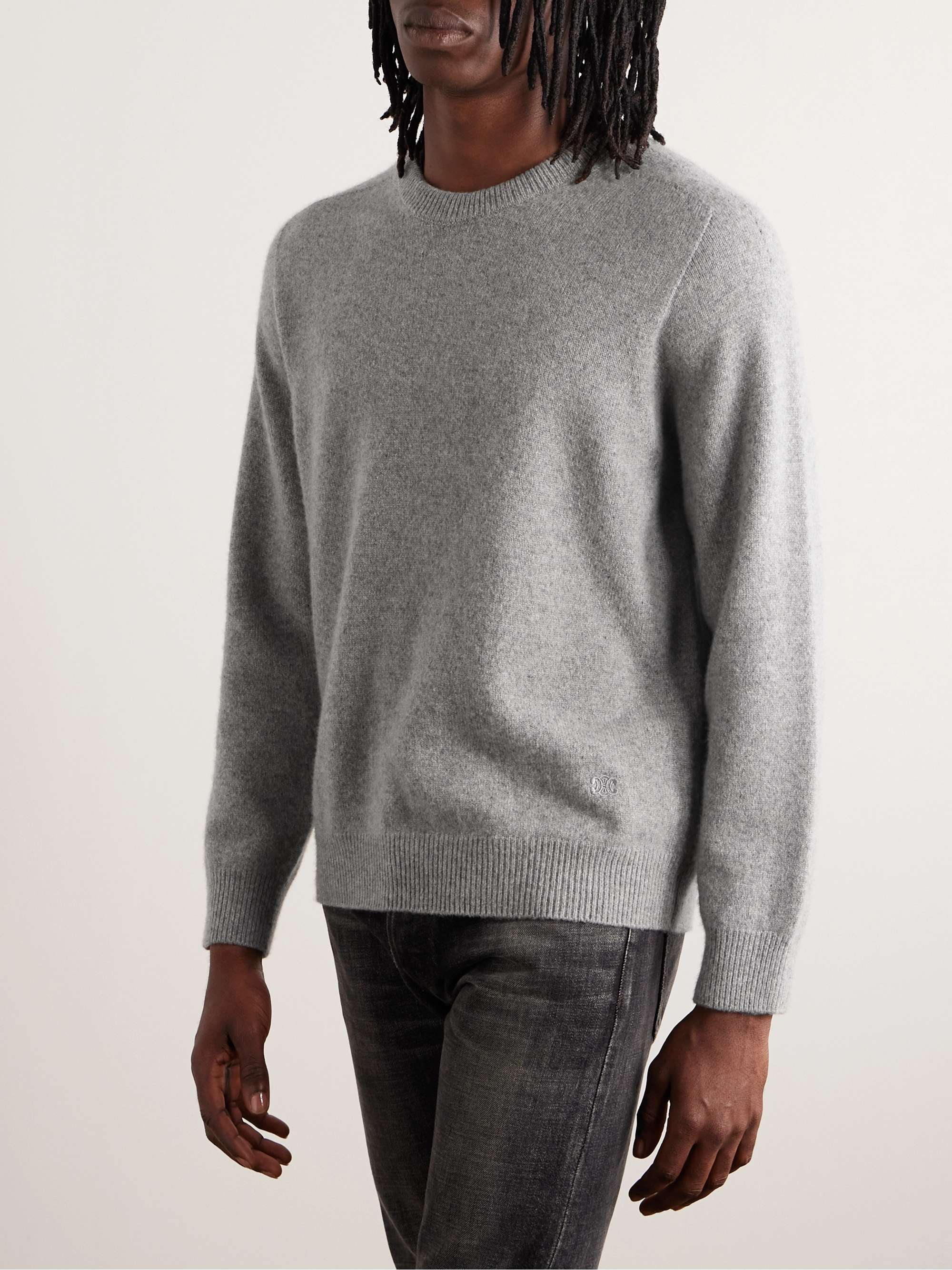 Mélange Cashmere Sweater view