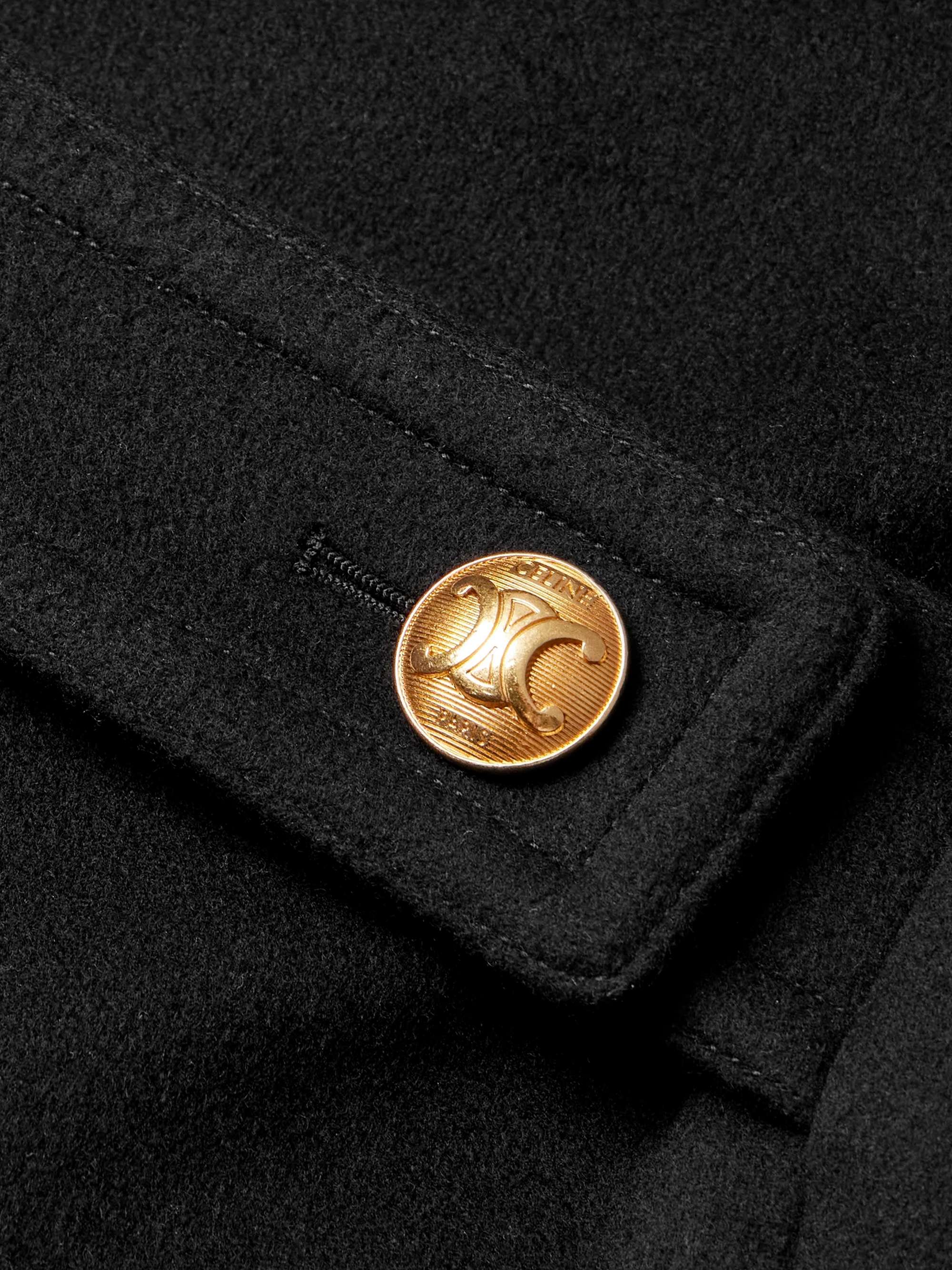 Manathan Double-Breasted Wool and Cashmere-Blend Coat view