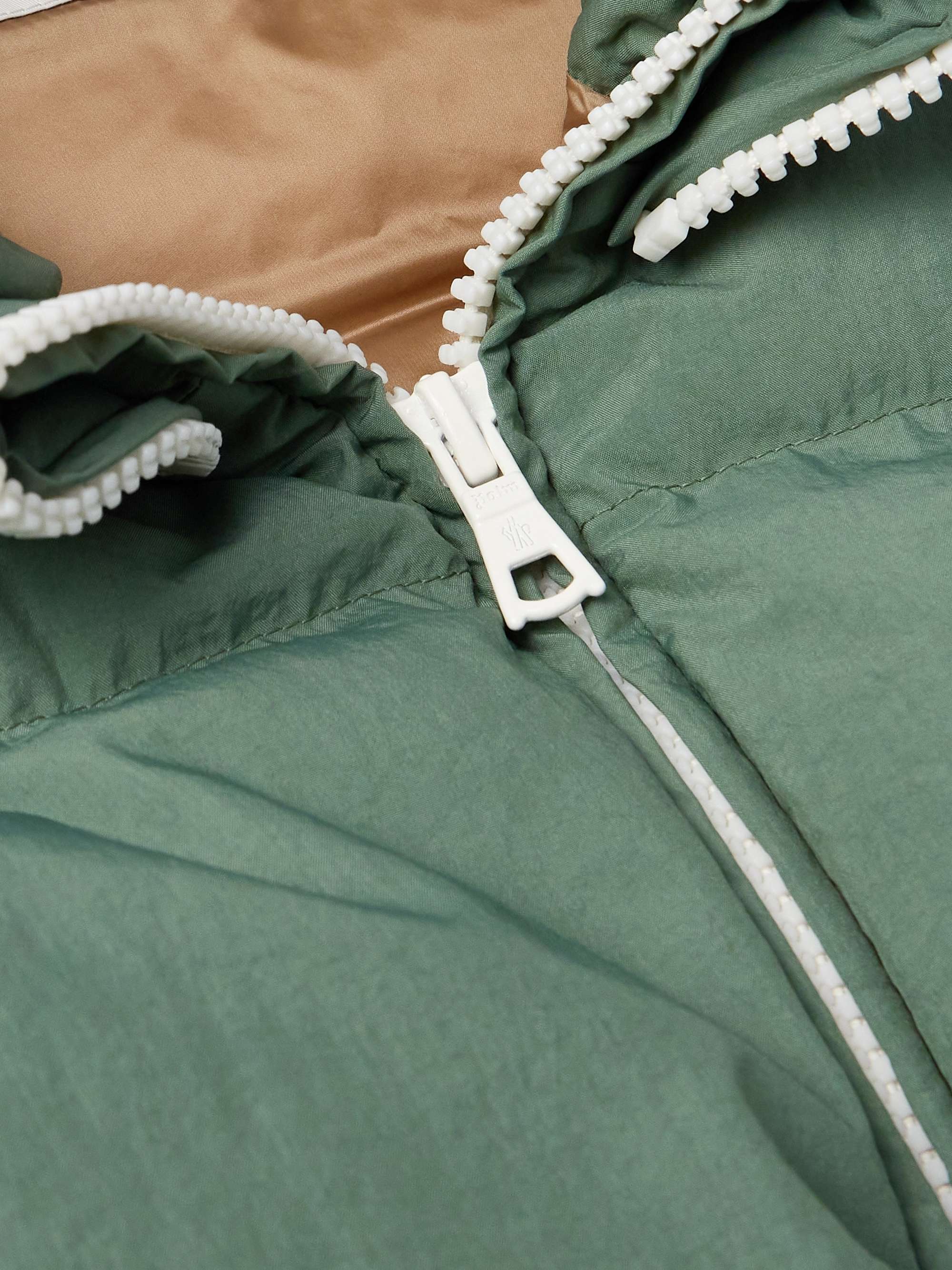 + Palm Angels Rodmar Logo-Appliquéd Quilted Shell Down Gilet view