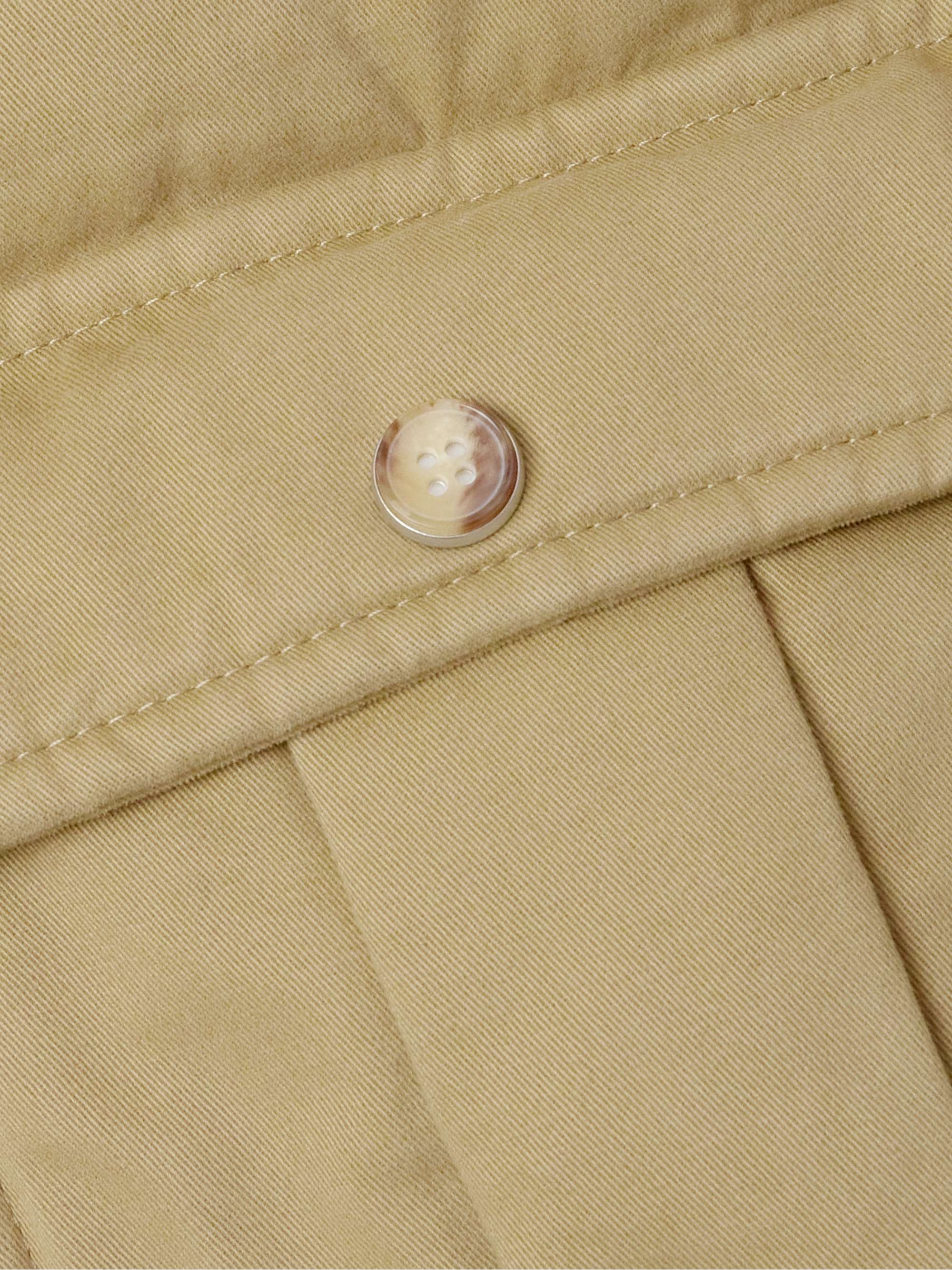 + Palm Angels Quilted Cotton-Gabardine Down Jacket view