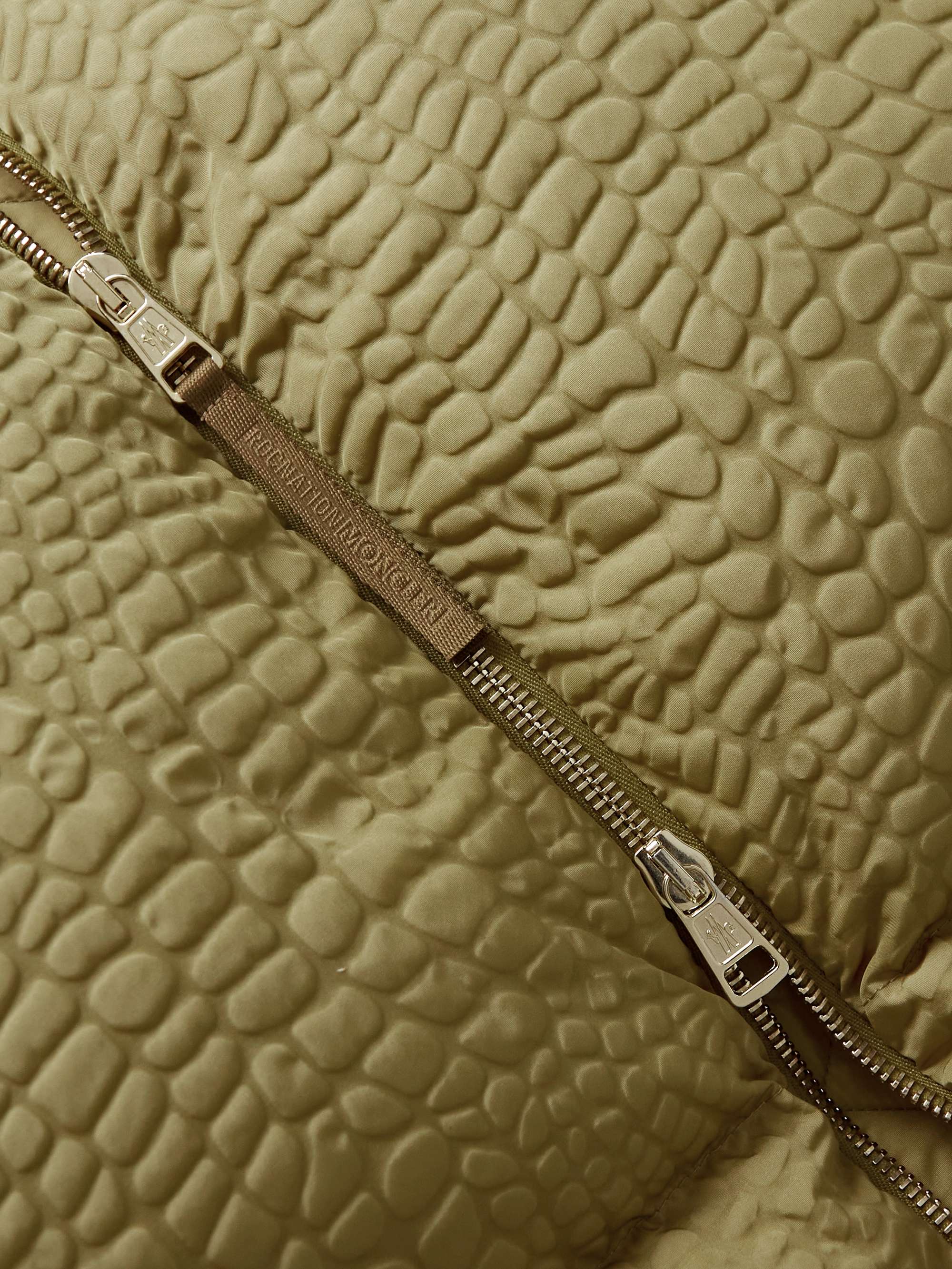 + Roc Nation by Jay-Z Centaurus Croc-Effect Quilted Shell Down Jacket view