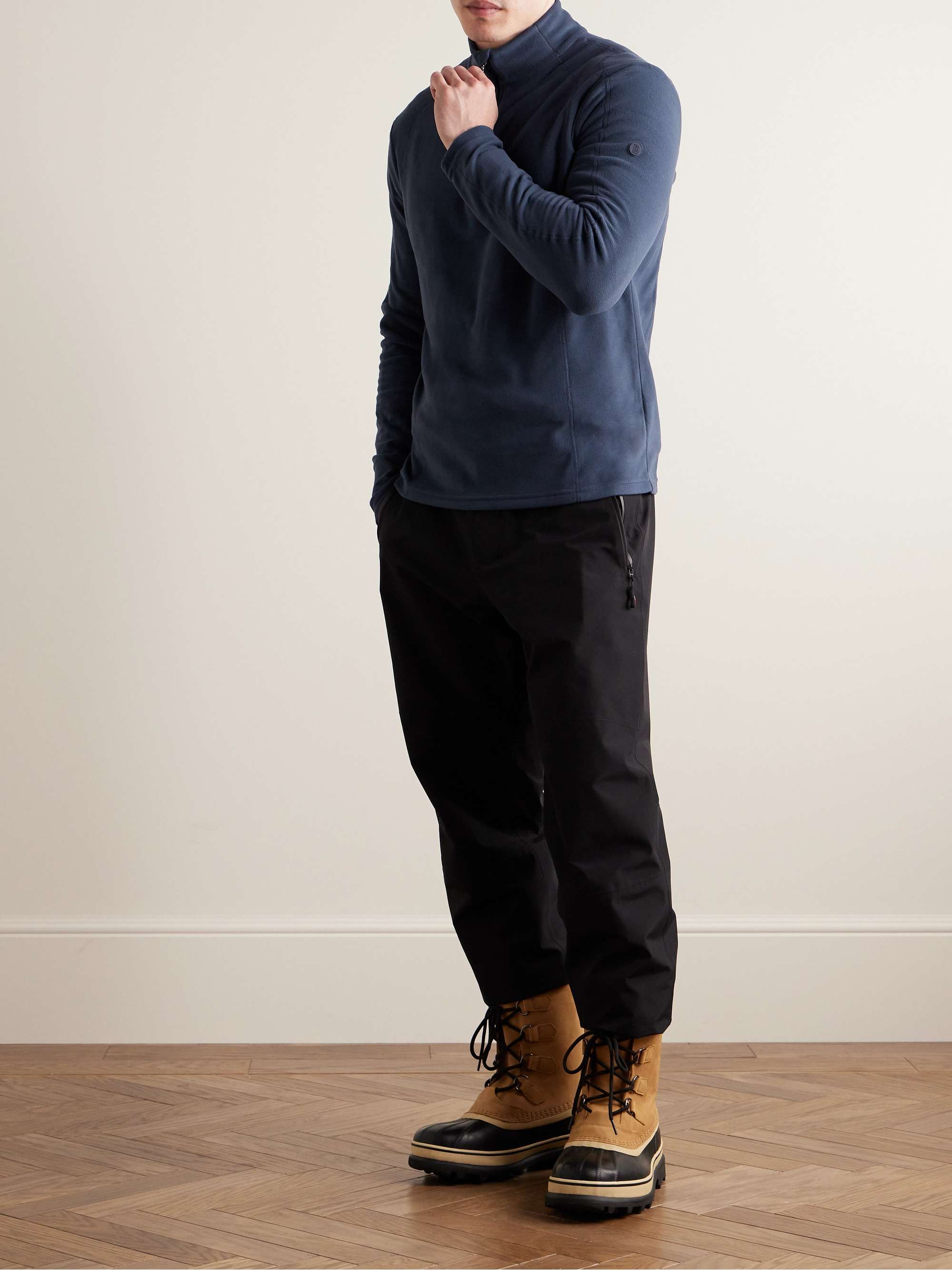 Harry Slim-Fit Tech-Fleece Half-Zip Base Layer view