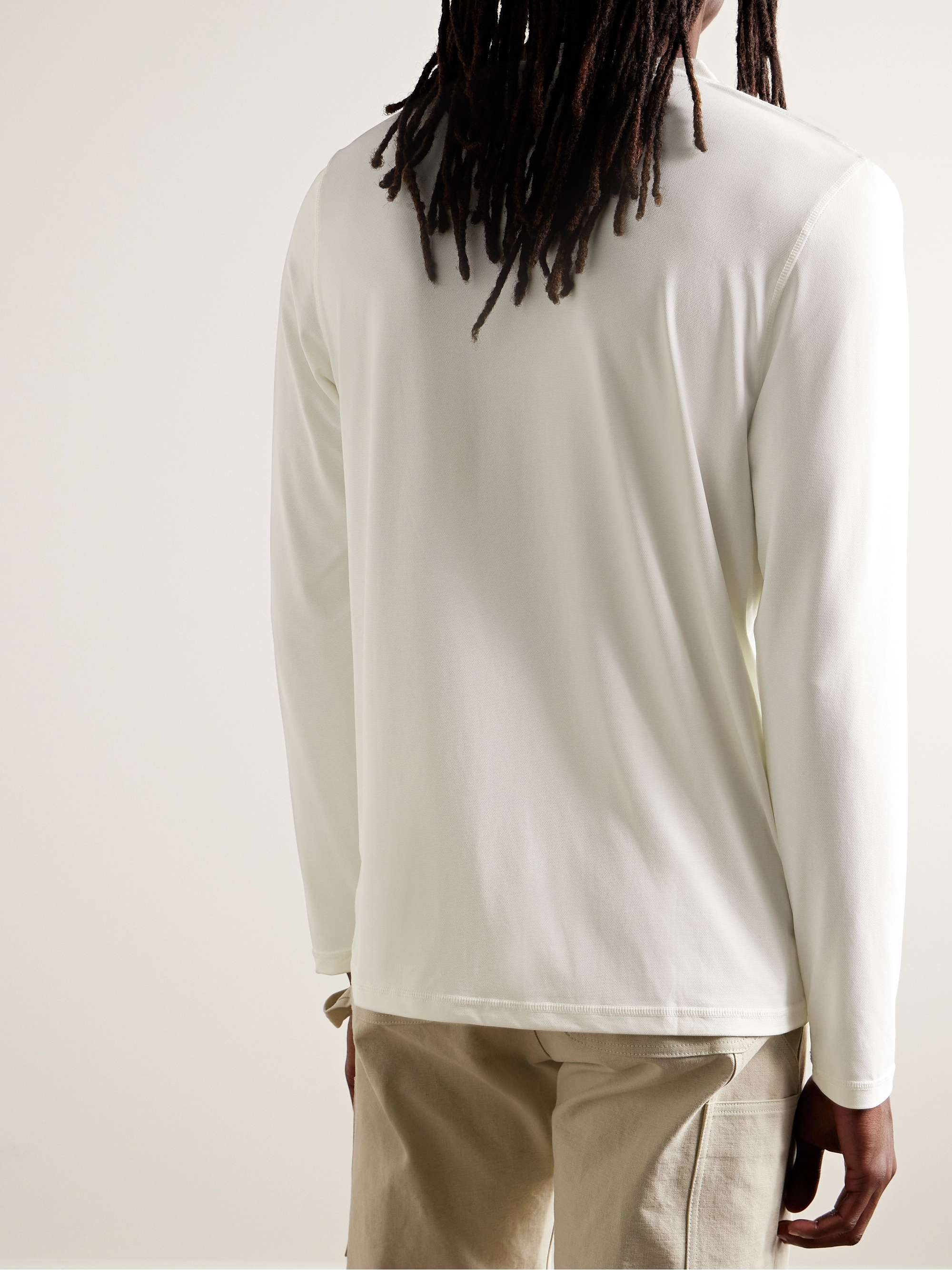 Stretch-Nylon Jersey T-Shirt view
